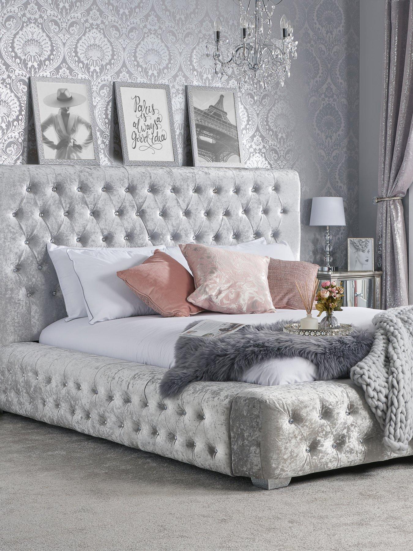 Image 1 of 6 of Birlea Grande Fabric Bed Frame