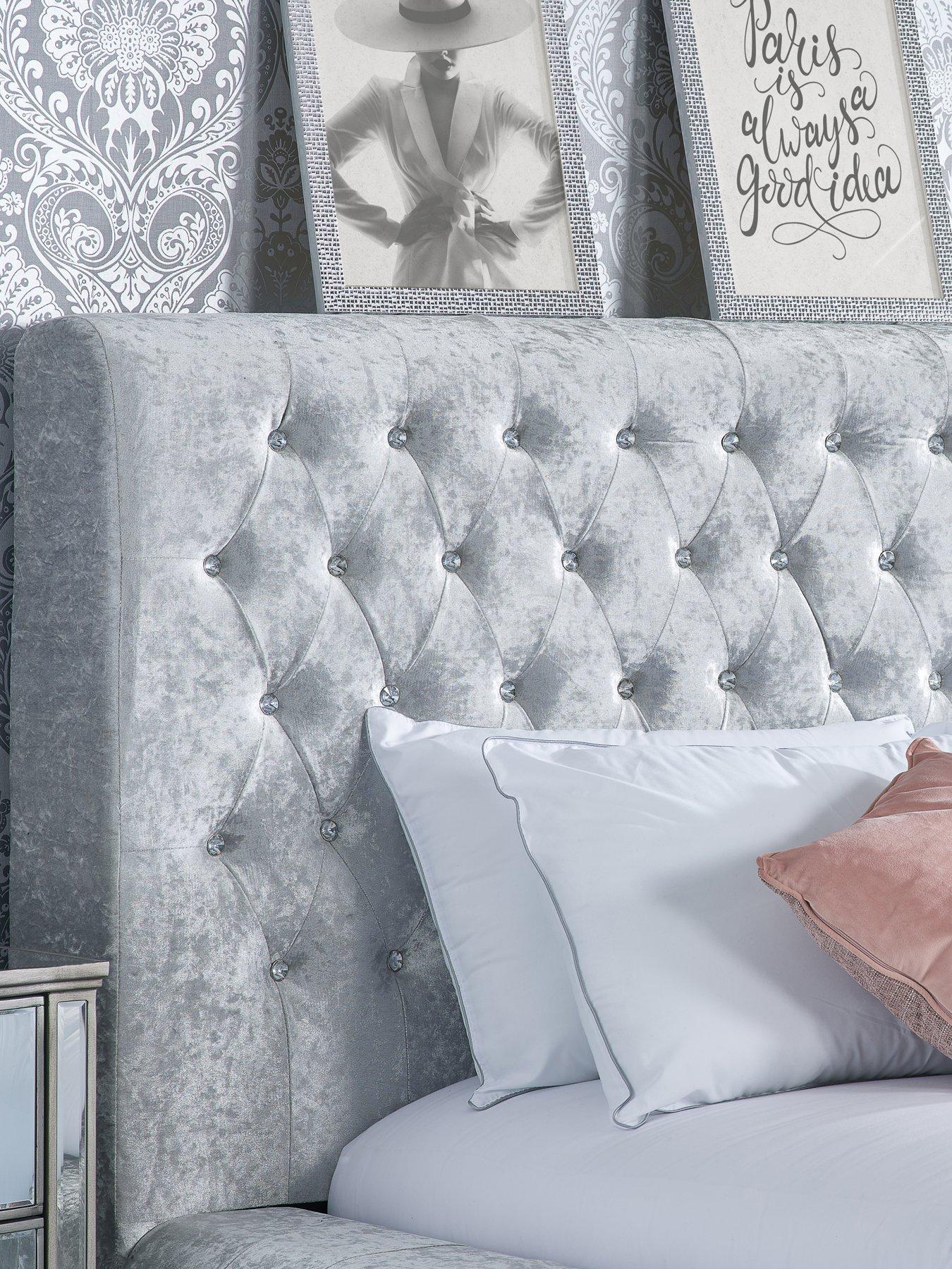 Image 3 of 6 of Birlea Grande Fabric Bed Frame