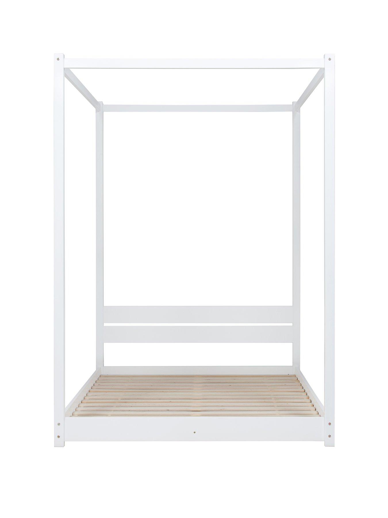 Image 2 of 5 of Birlea Darwin Four Poster Bed - White