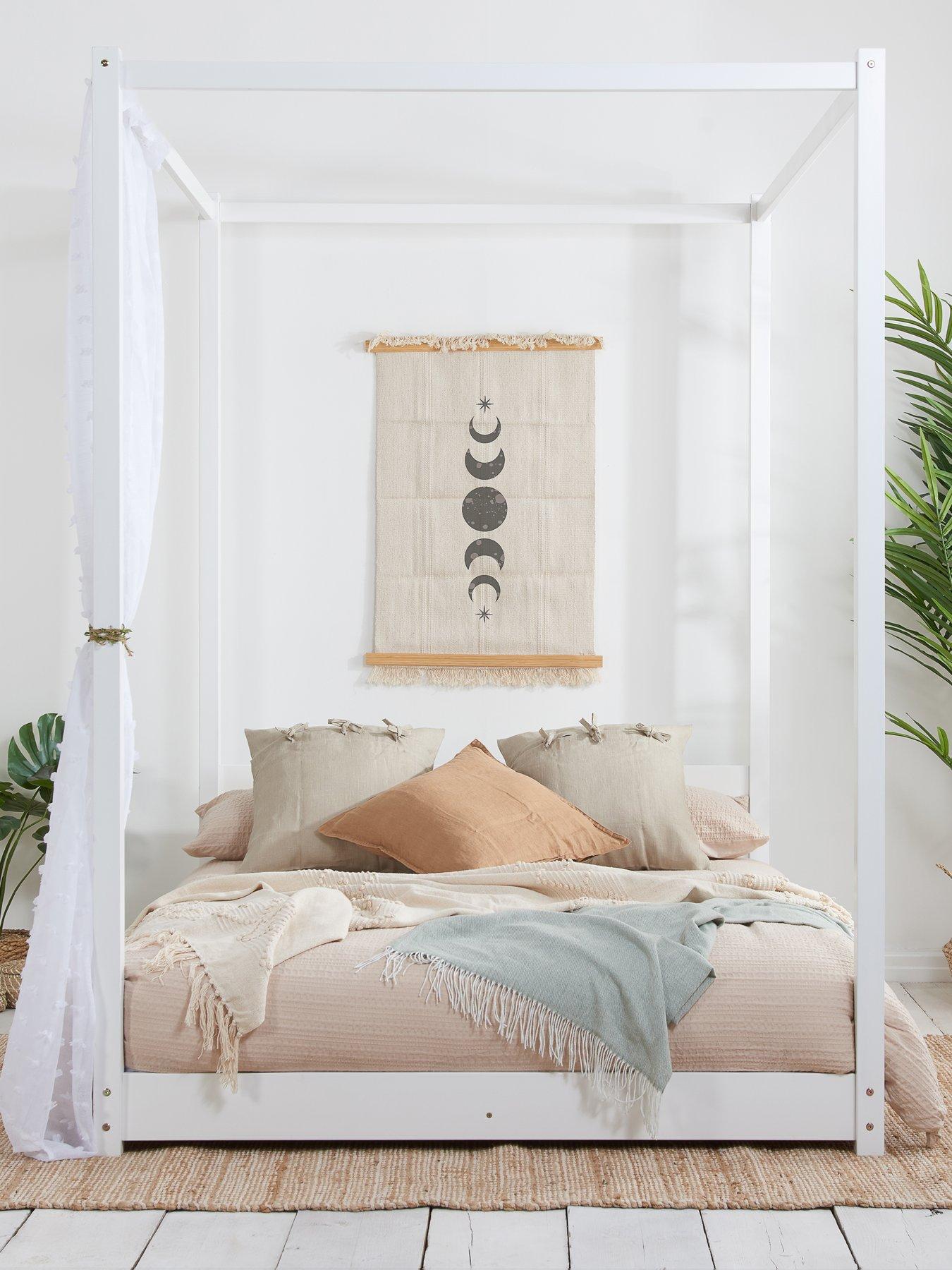 Image 3 of 5 of Birlea Darwin Four Poster Bed - White