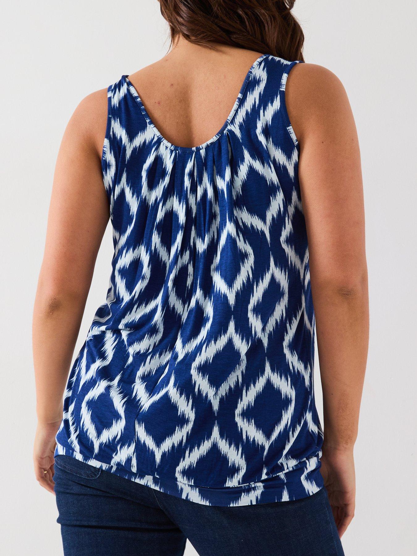 Image 2 of 6 of V by Very Curve Jersey Banded Hem Top