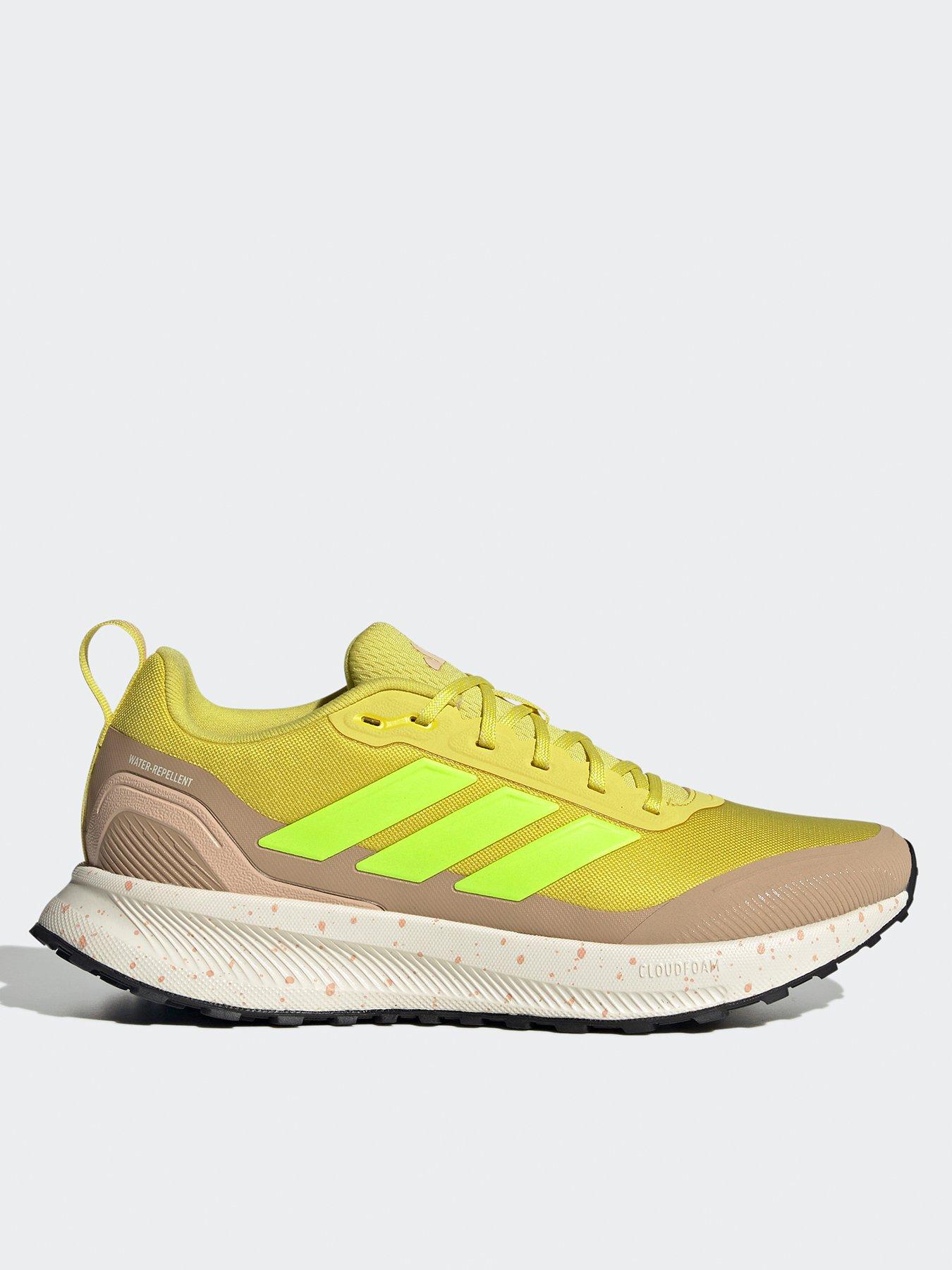 undefined Womens Trail Running Runfalcon 5 Trainers - Yellow