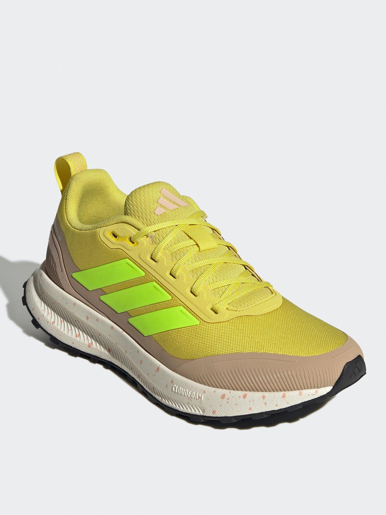 adidas Womens Trail Running Runfalcon Trainers Yellow Very