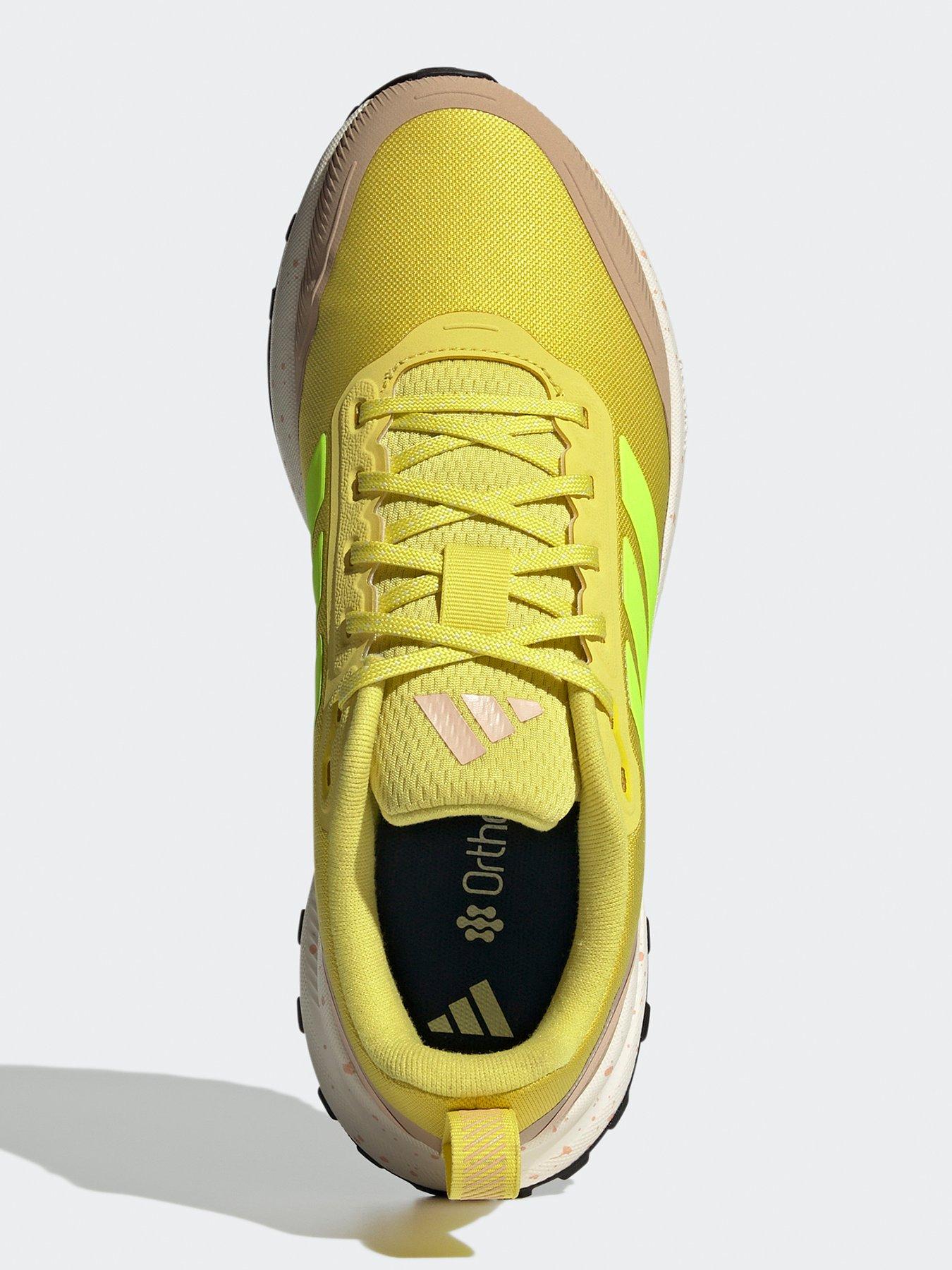 adidas Womens Trail Running Runfalcon Trainers Yellow Very
