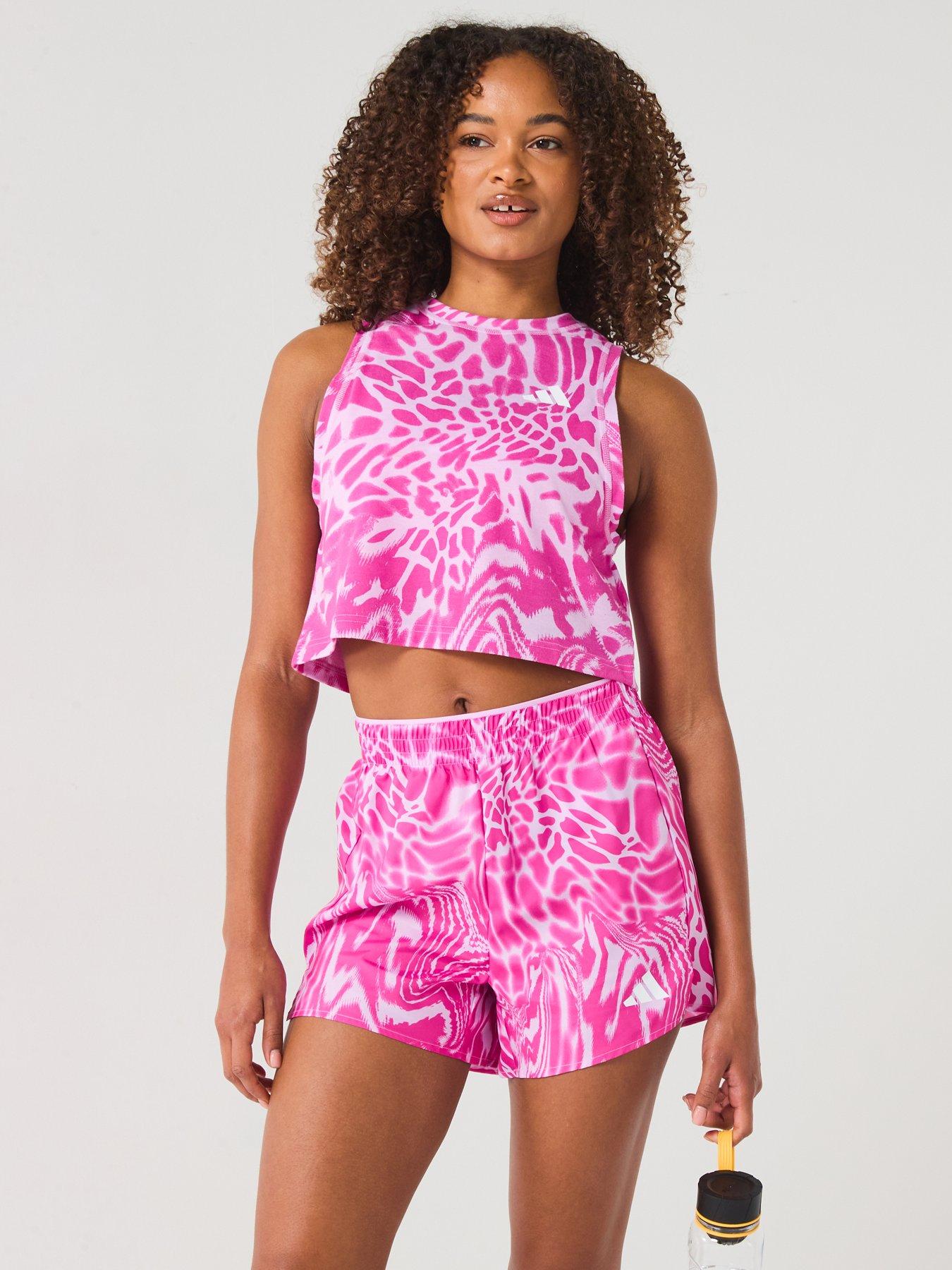 Image 5 of 6 of adidas Womens Train Essentials Printed Tank - Bliss Lilac