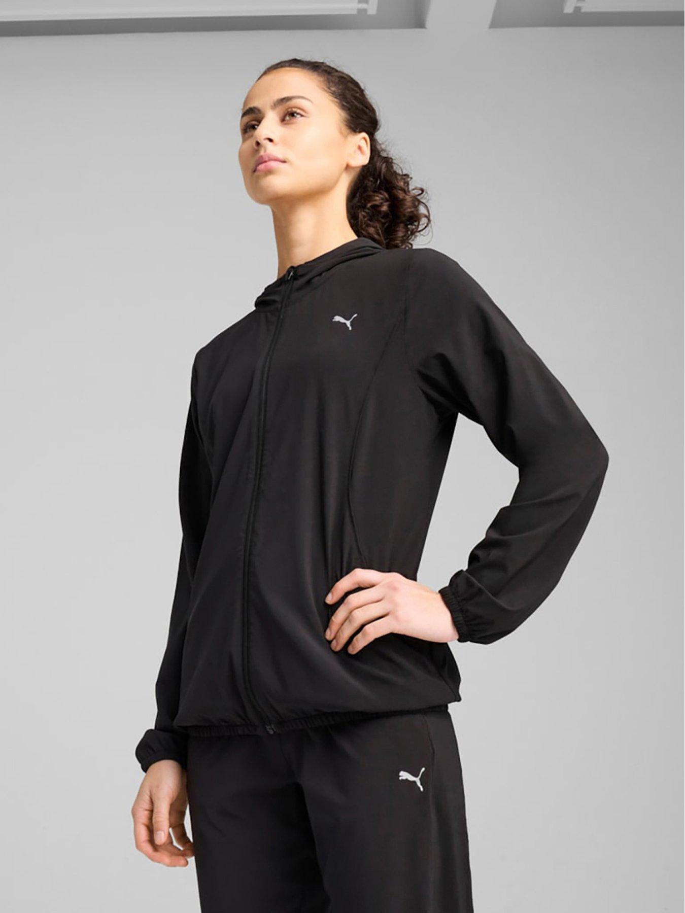 Image 1 of 5 of Puma Womens Running Velocity Woven Jacket - Black