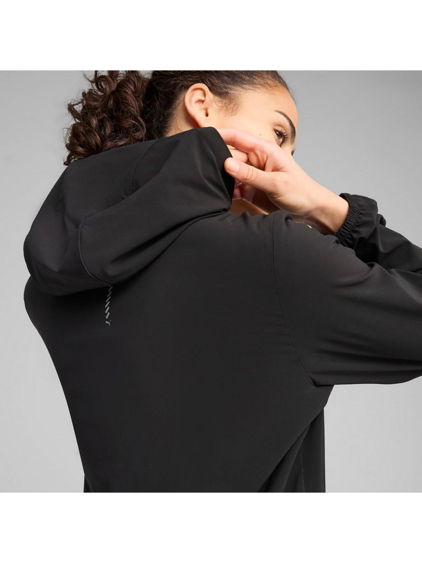 Image 4 of 5 of Puma Womens Running Velocity Woven Jacket - Black