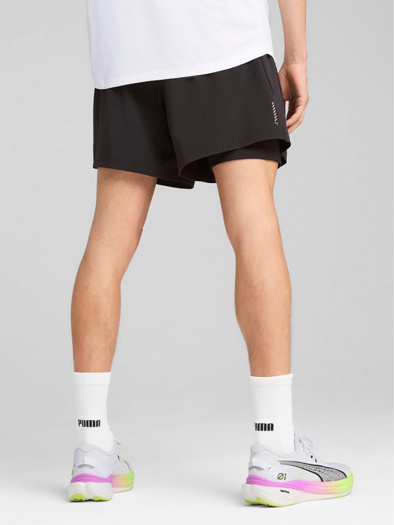 Image 2 of 6 of Puma Men's Running Velocity 2-In-1 Shorts - Black