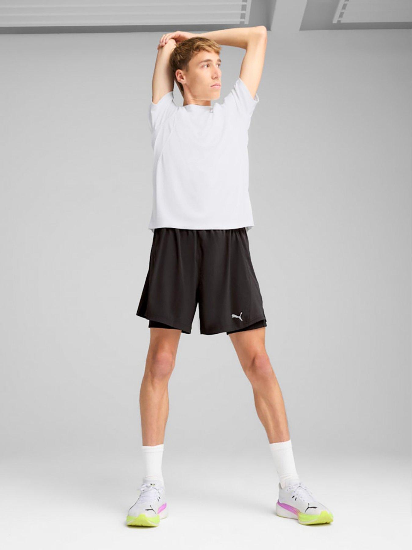 Image 3 of 6 of Puma Men's Running Velocity 2-In-1 Shorts - Black