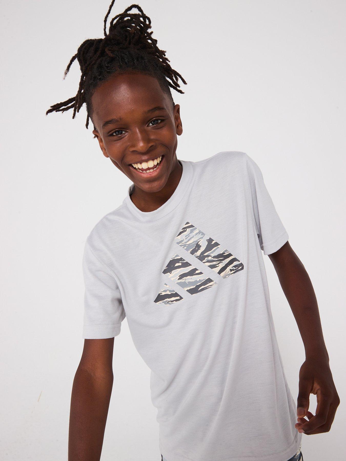 Train Essentials Adidas Camo Logo T Shirt Train Essentials Camo