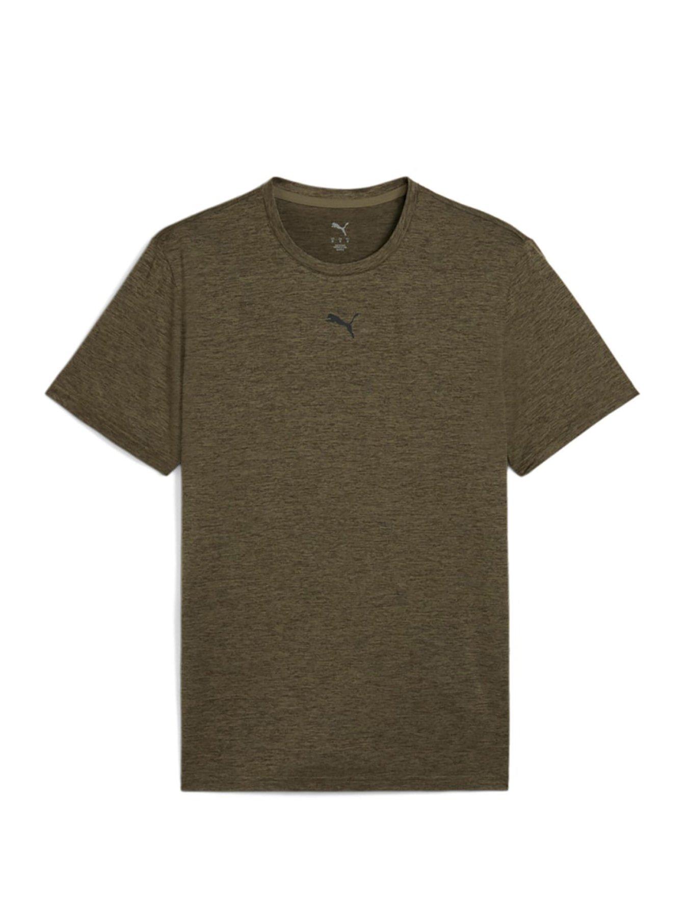 undefined Men's Training Essentials Heather Cat T-Shirt - Loden Green Heather
