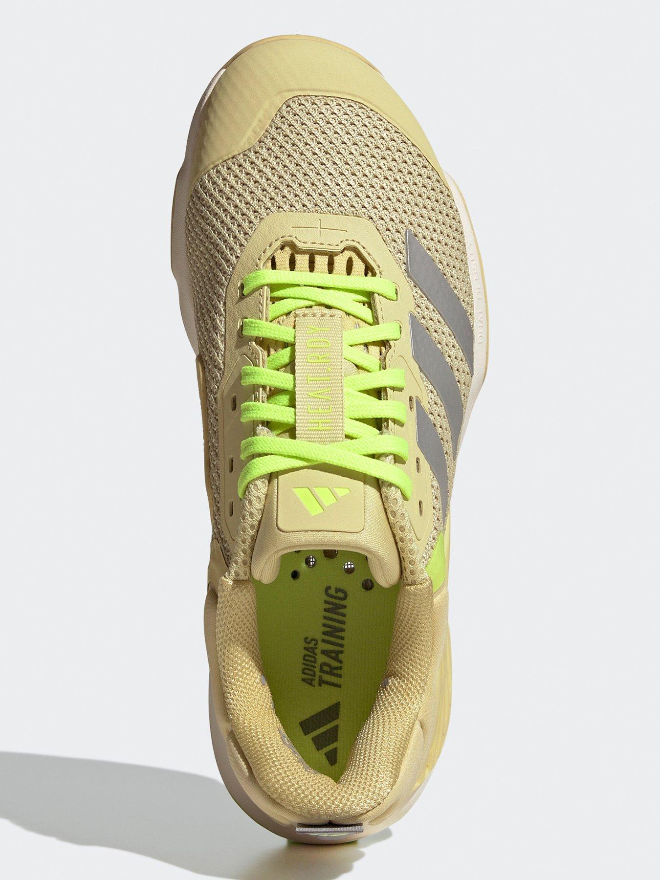 Image 5 of 8 of adidas Womens Training Dropset 3 Trainers - Powder Yellow/Matte Silver