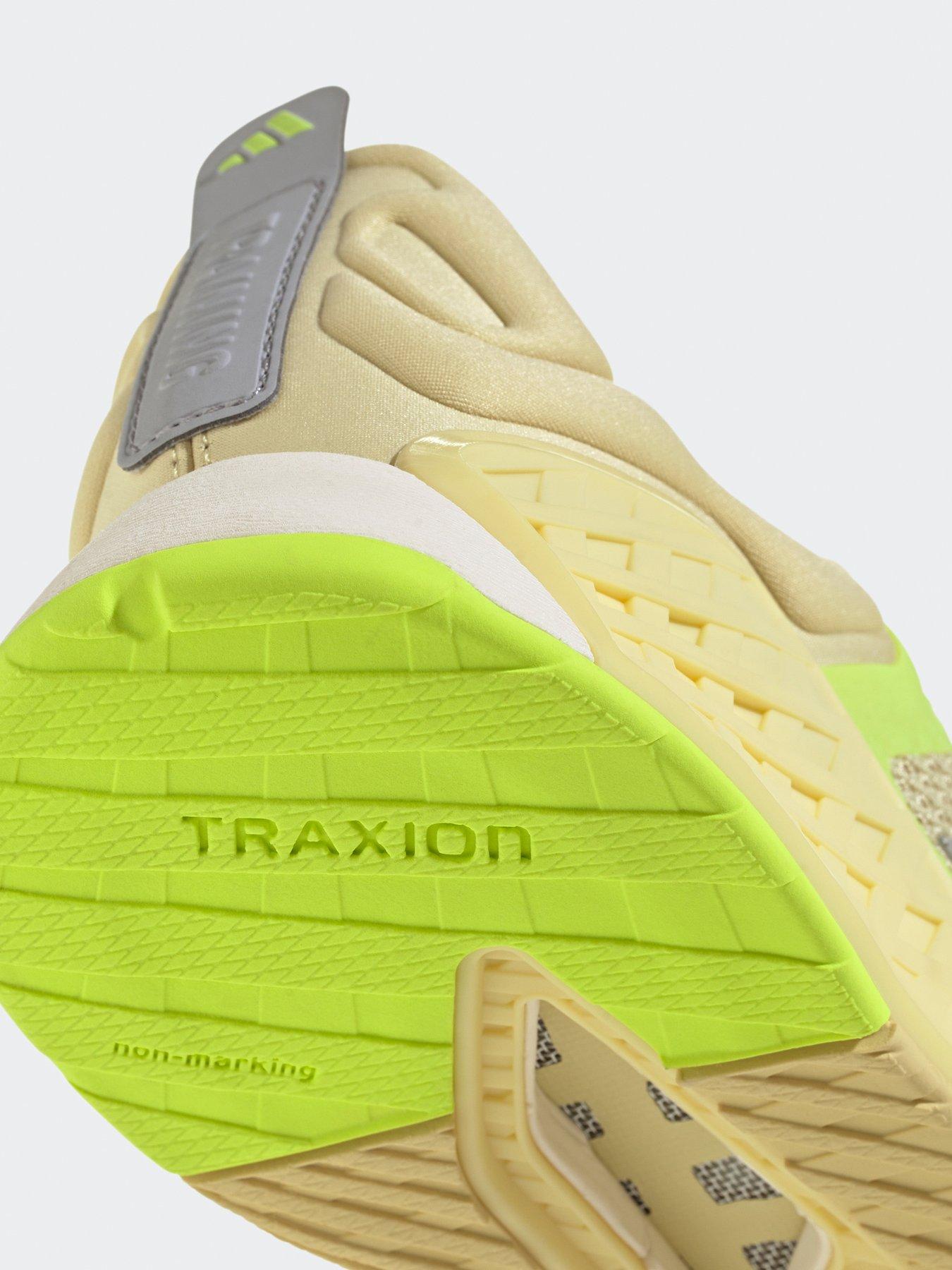 Image 7 of 8 of adidas Womens Training Dropset 3 Trainers - Powder Yellow/Matte Silver