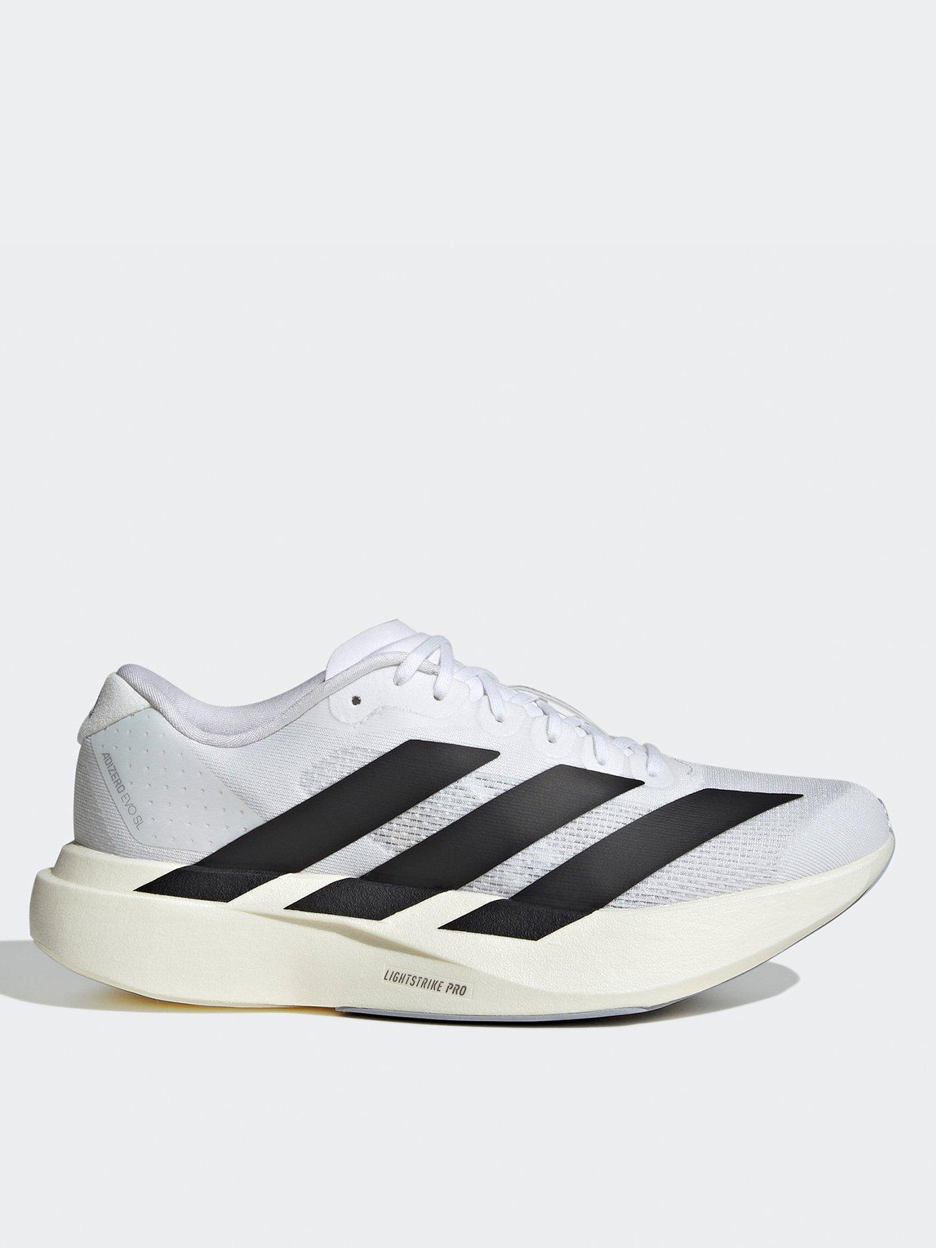 undefined Womens Running Adizero Evo SL Trainers - Cloud White/Core Black/White
