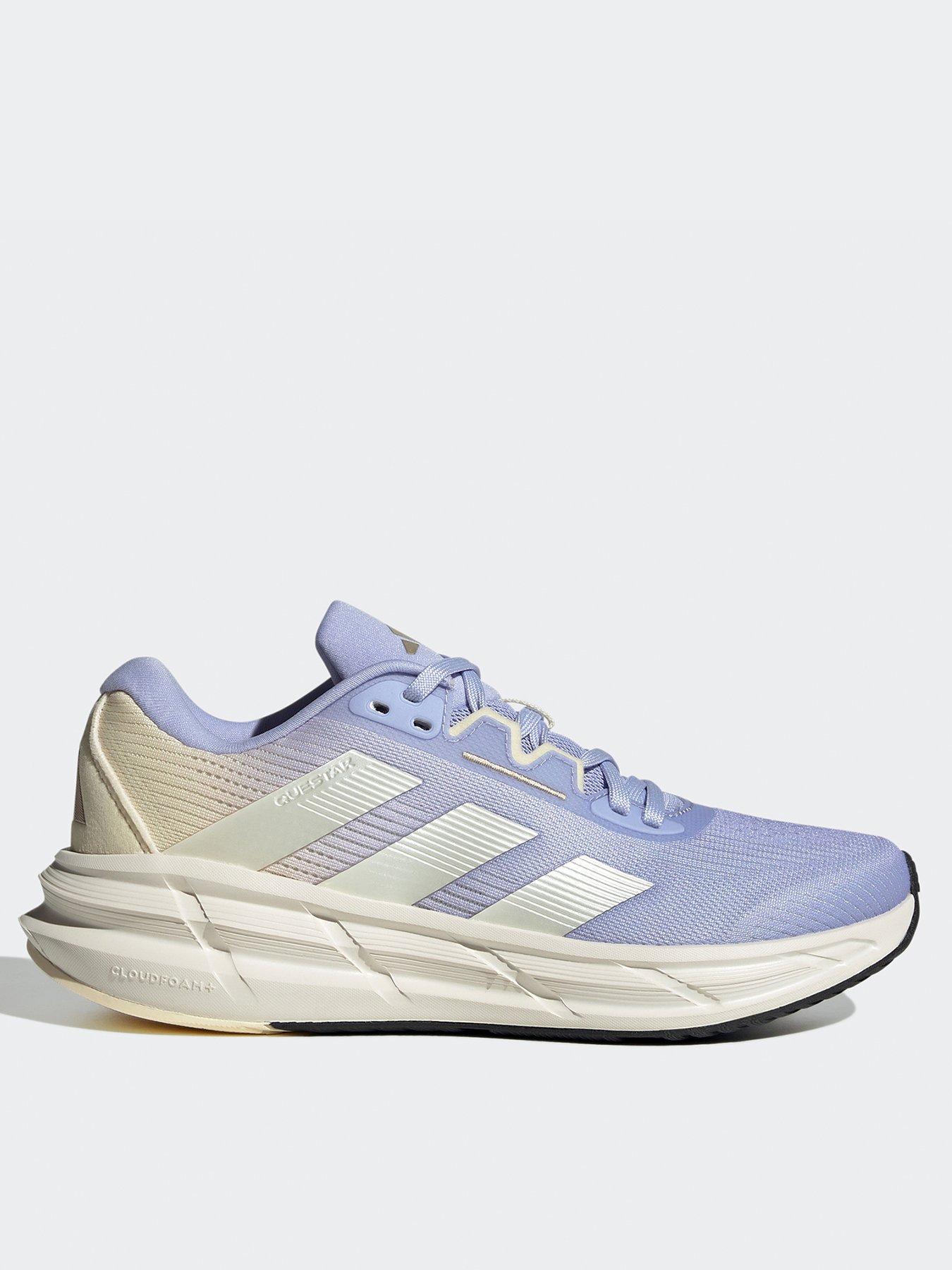 undefined Womens Running Questar 3 Trainers - Violet Tone/Ivory/Warm Vanilla
