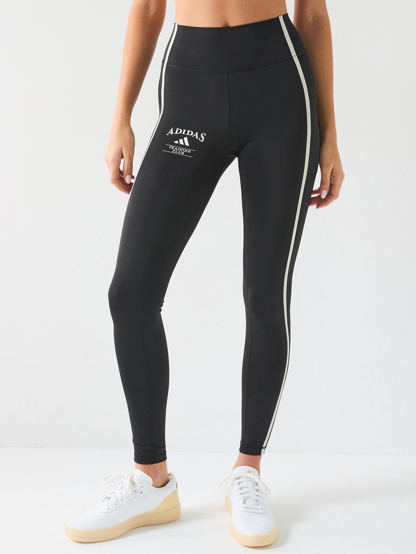 undefined Womens Training Legacy Tights - Black/Chalk White