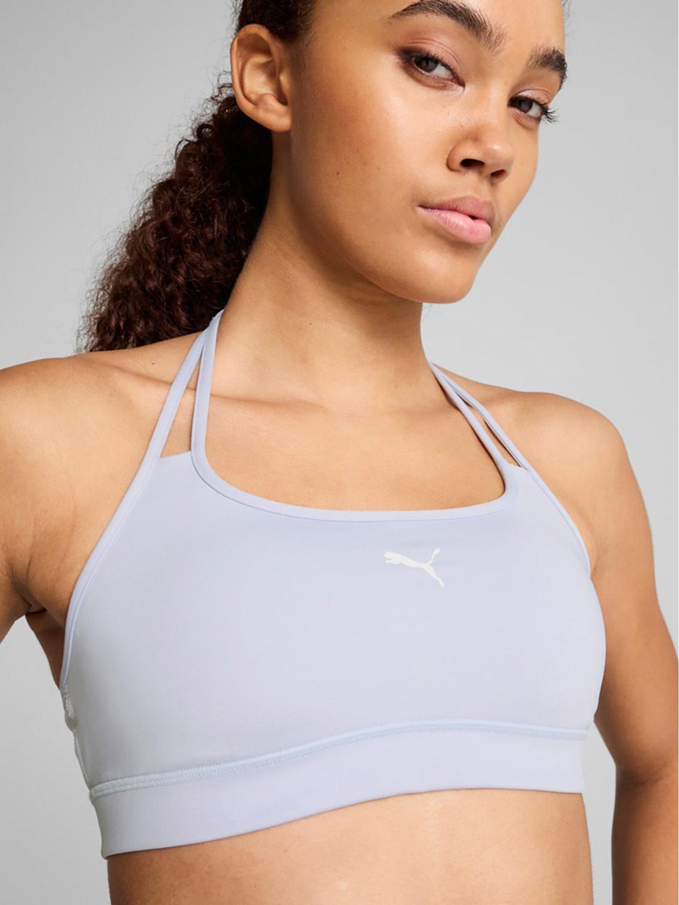 undefined Womens Training Move Strappy Low Support Sports Bra - Purple