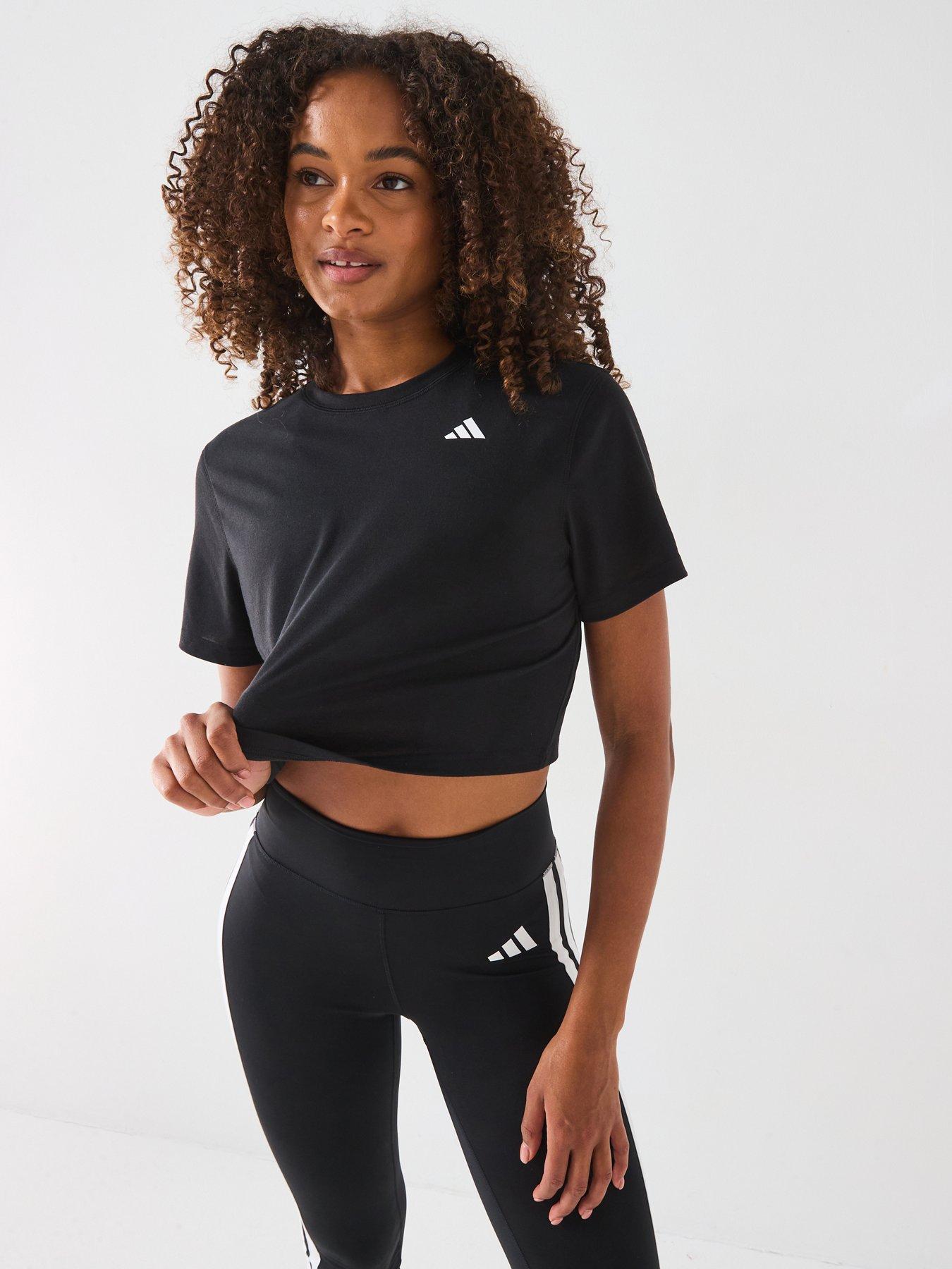 adidas Womens Training Train Essentials T-Shirt, Black, Size Xs, Women