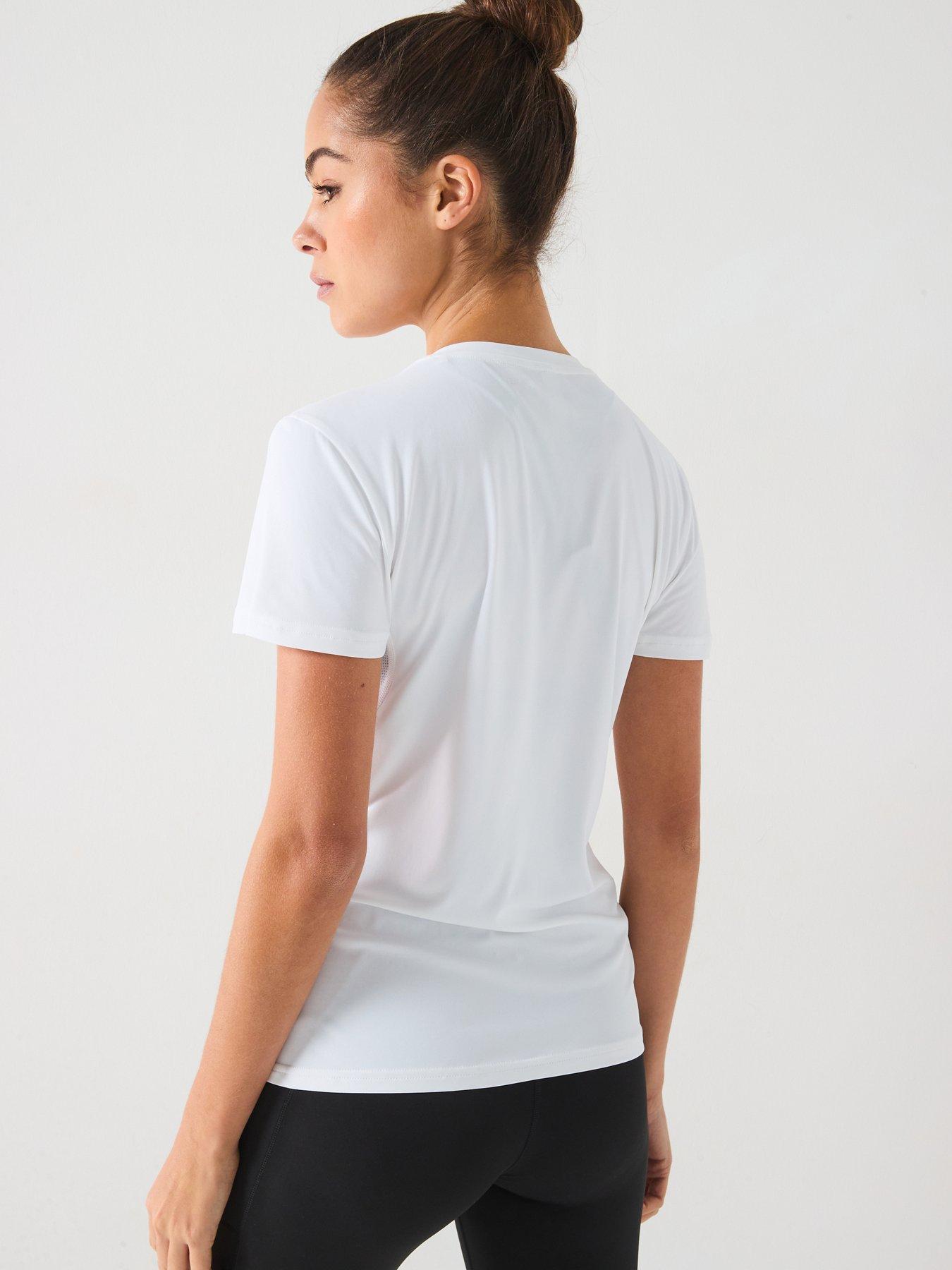 Image 2 of 6 of adidas Womens Running Adizero T-Shirt - White