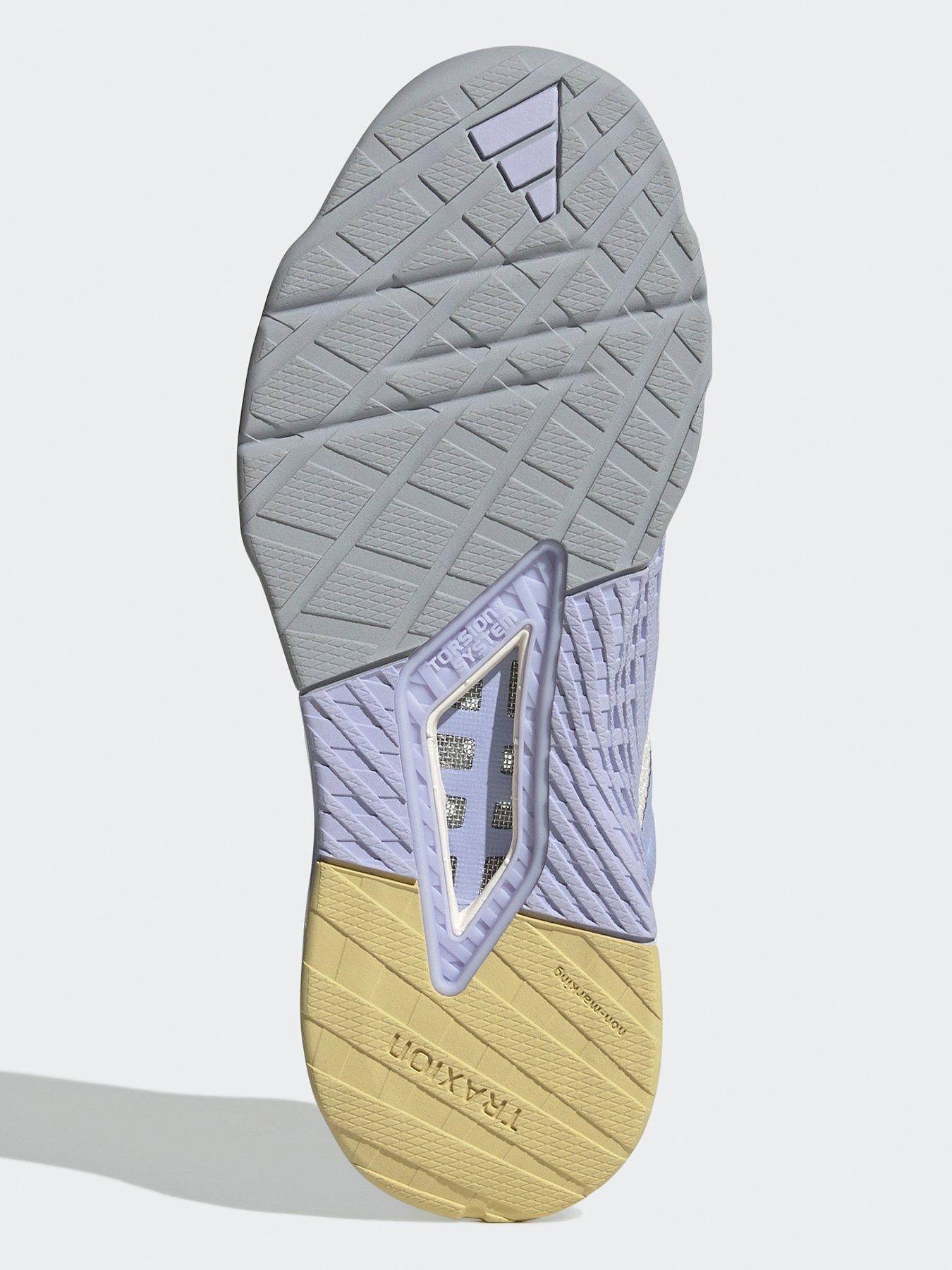 Image 6 of 8 of adidas Womens Training Dropset 3 Trainer - White/Purple