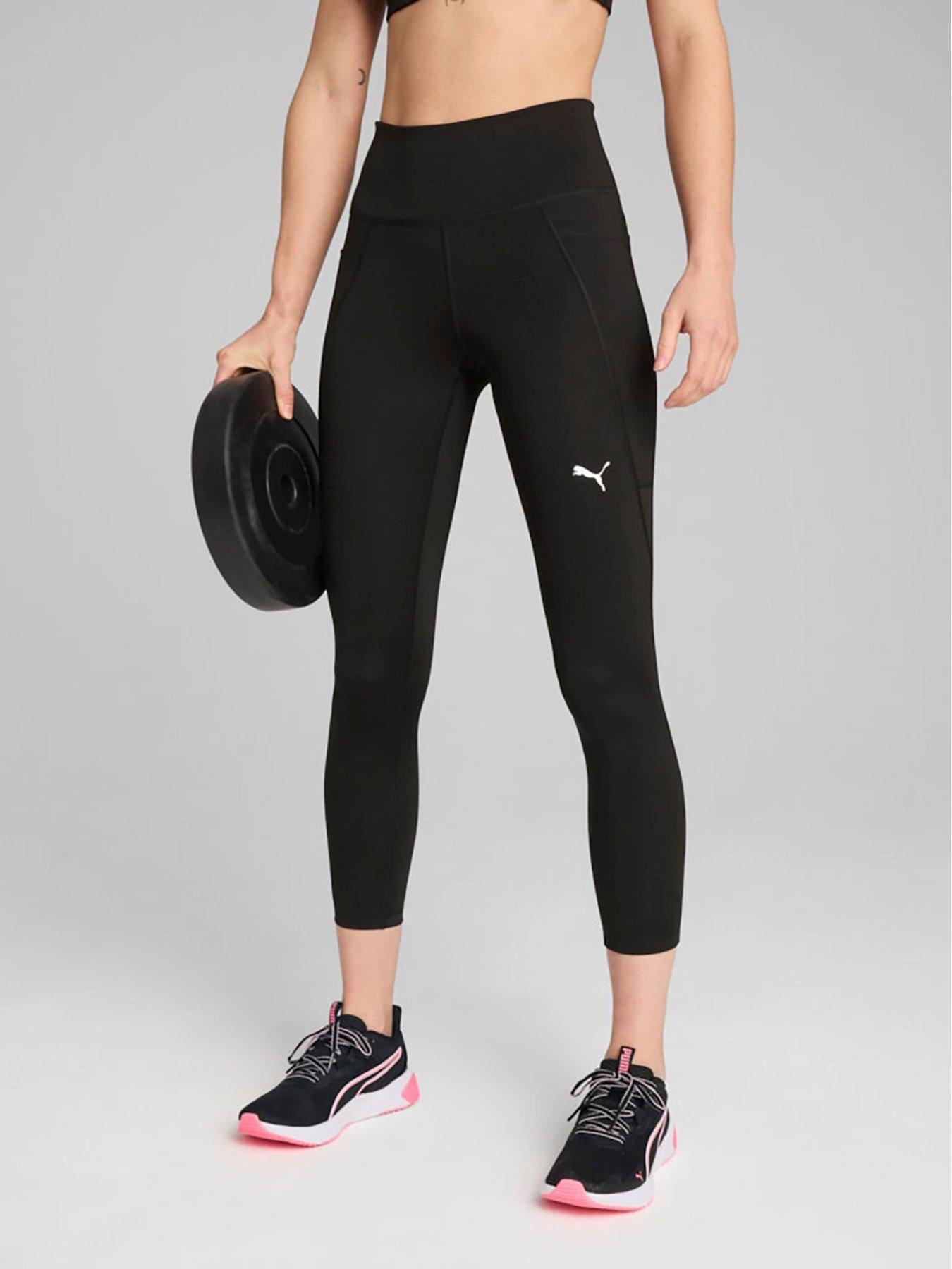 undefined Womens Training Essential High Waisted 7/8 Tights - Black