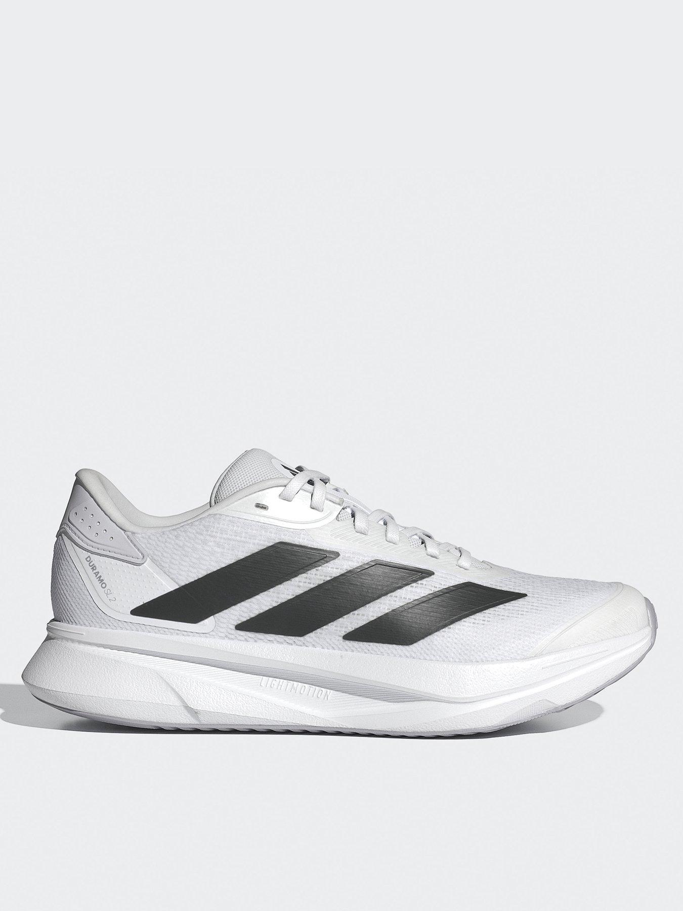 adidas Womens Running Duramo Sl2 Trainers, Ftwwht/Cblack/Dshgry, Size 6, Women