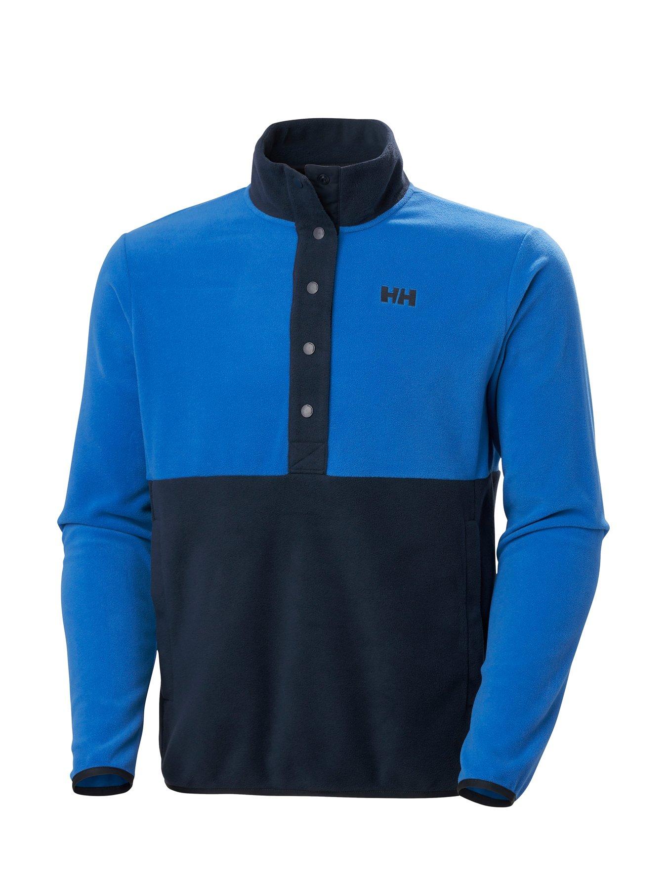 undefined Mens Daybreaker Snap Pullover Fleece - Blue
