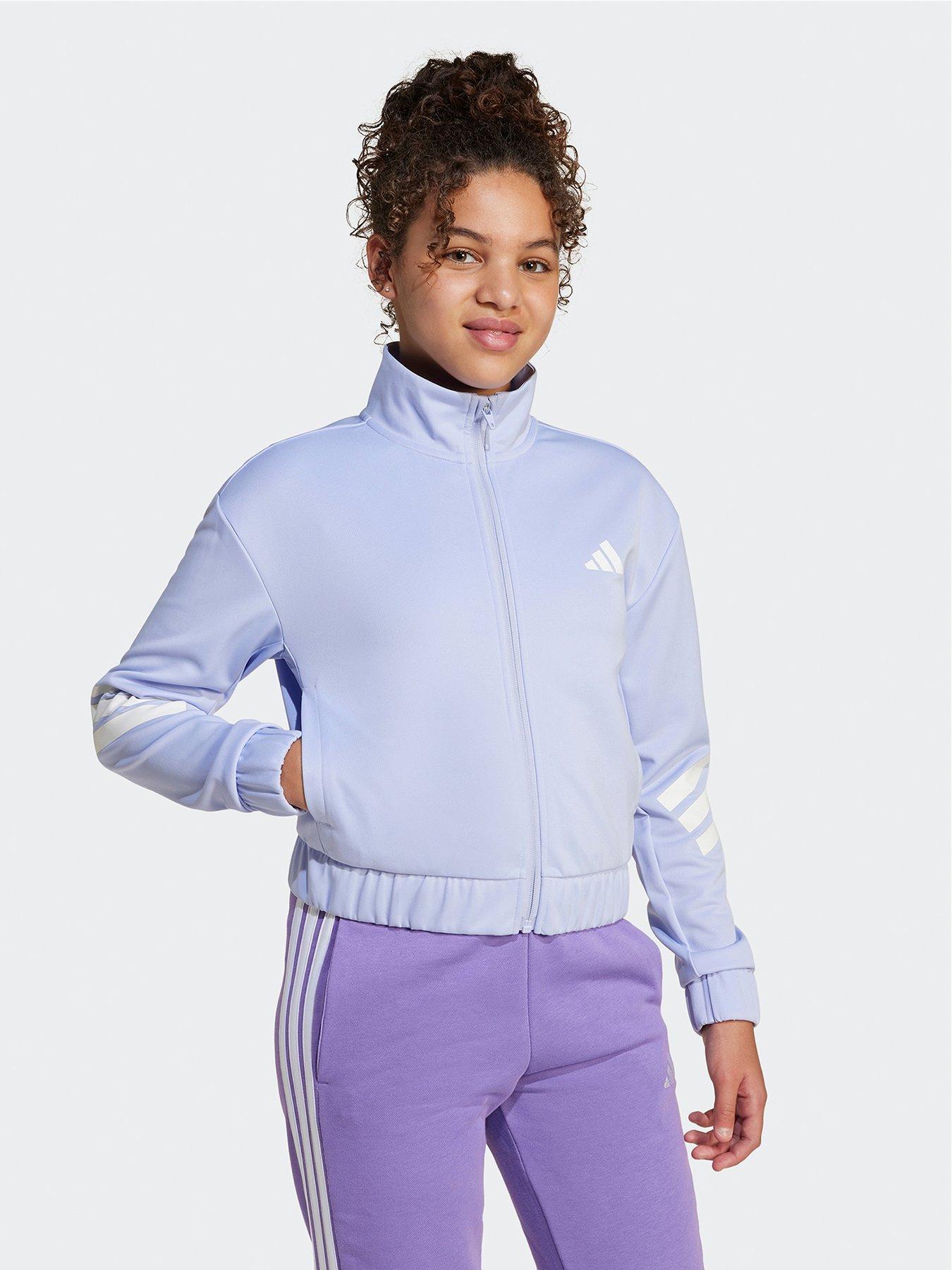 undefined Junior Girls Nxt Track Jacket - Purple