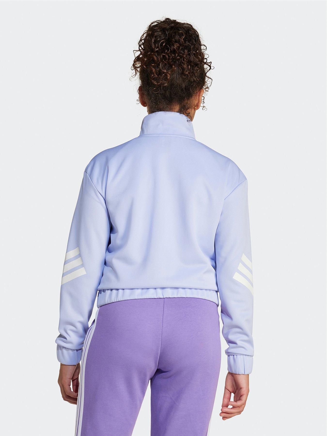 Image 2 of 5 of adidas Junior Girls Nxt Track Jacket - Purple