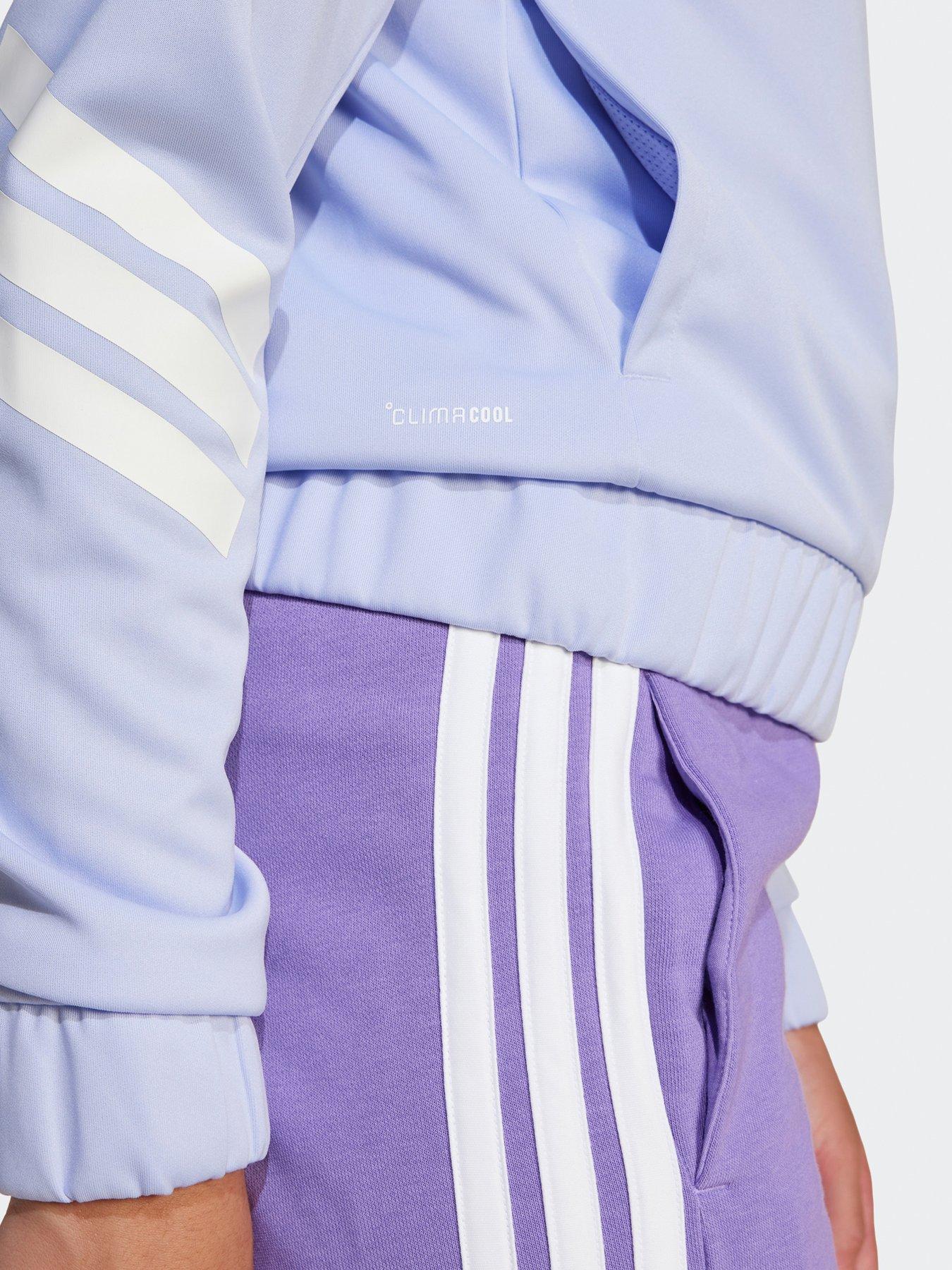 Image 4 of 5 of adidas Junior Girls Nxt Track Jacket - Purple