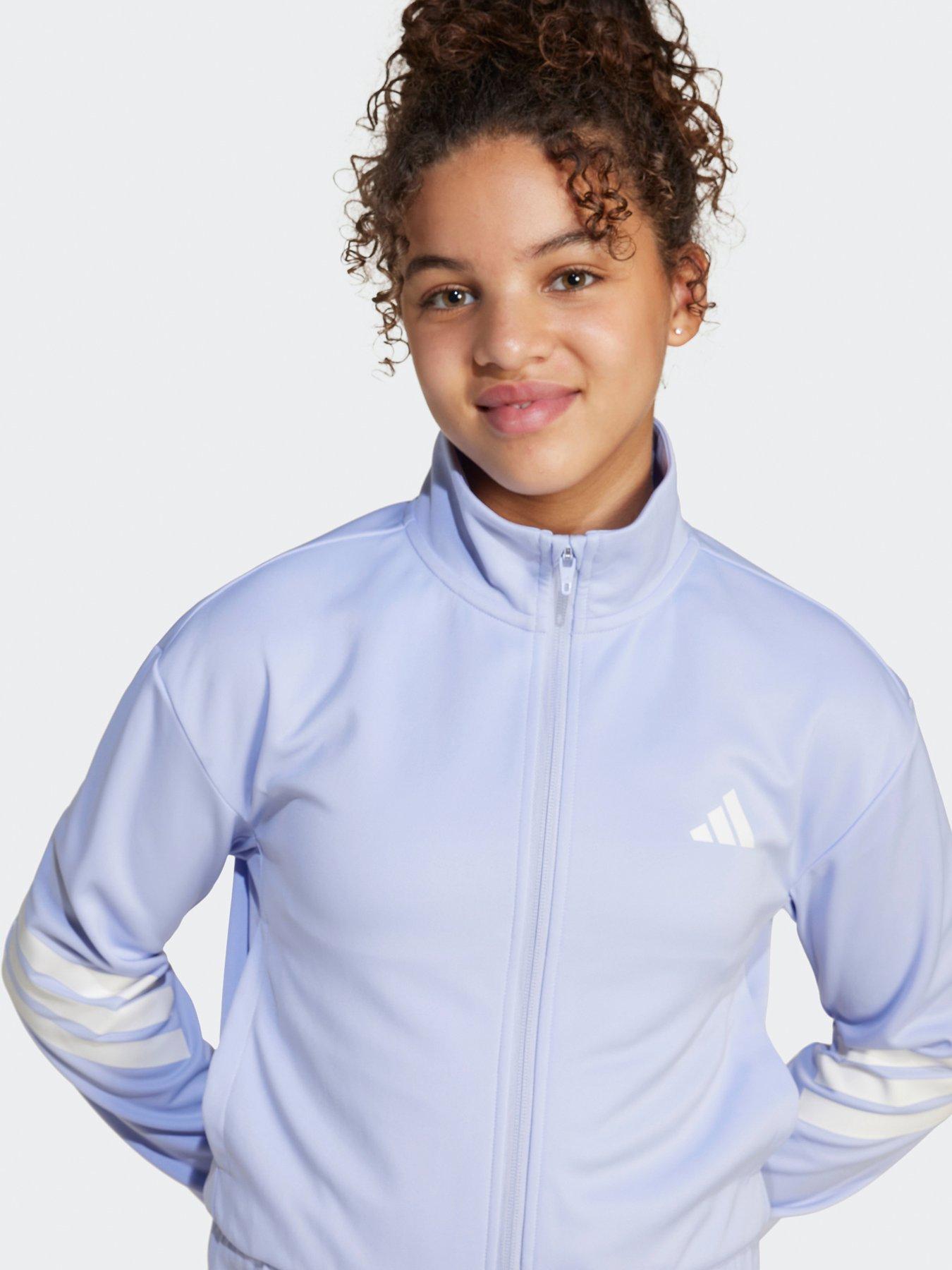 Image 5 of 5 of adidas Junior Girls Nxt Track Jacket - Purple
