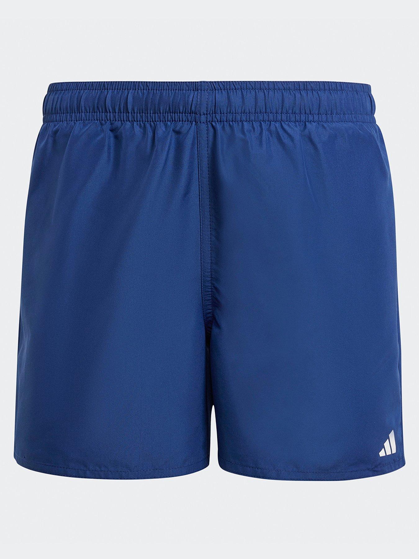 undefined Kids Boys Solid Swim Shorts - Navy