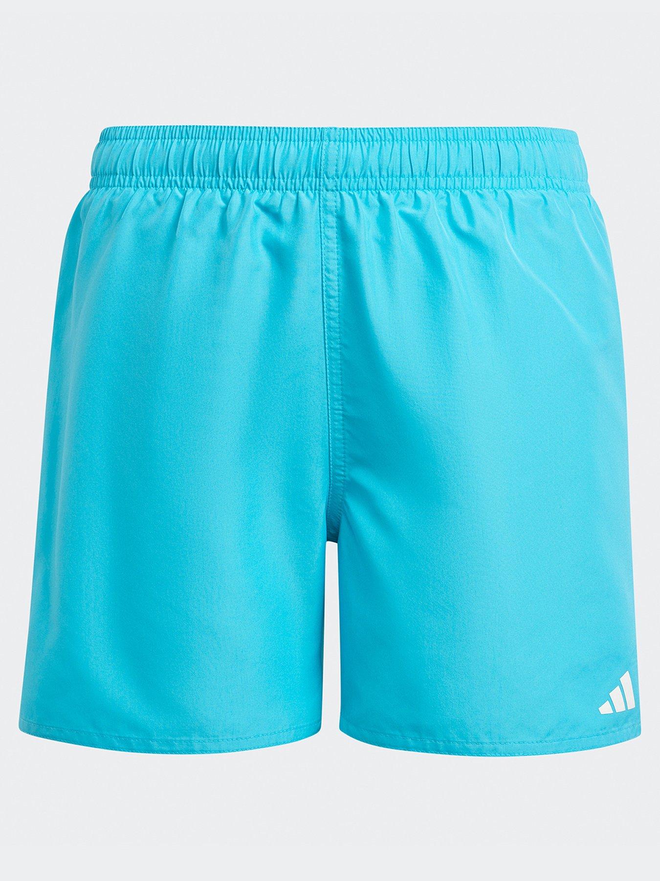 undefined Kids Boys Solid Swim Shorts - Blue