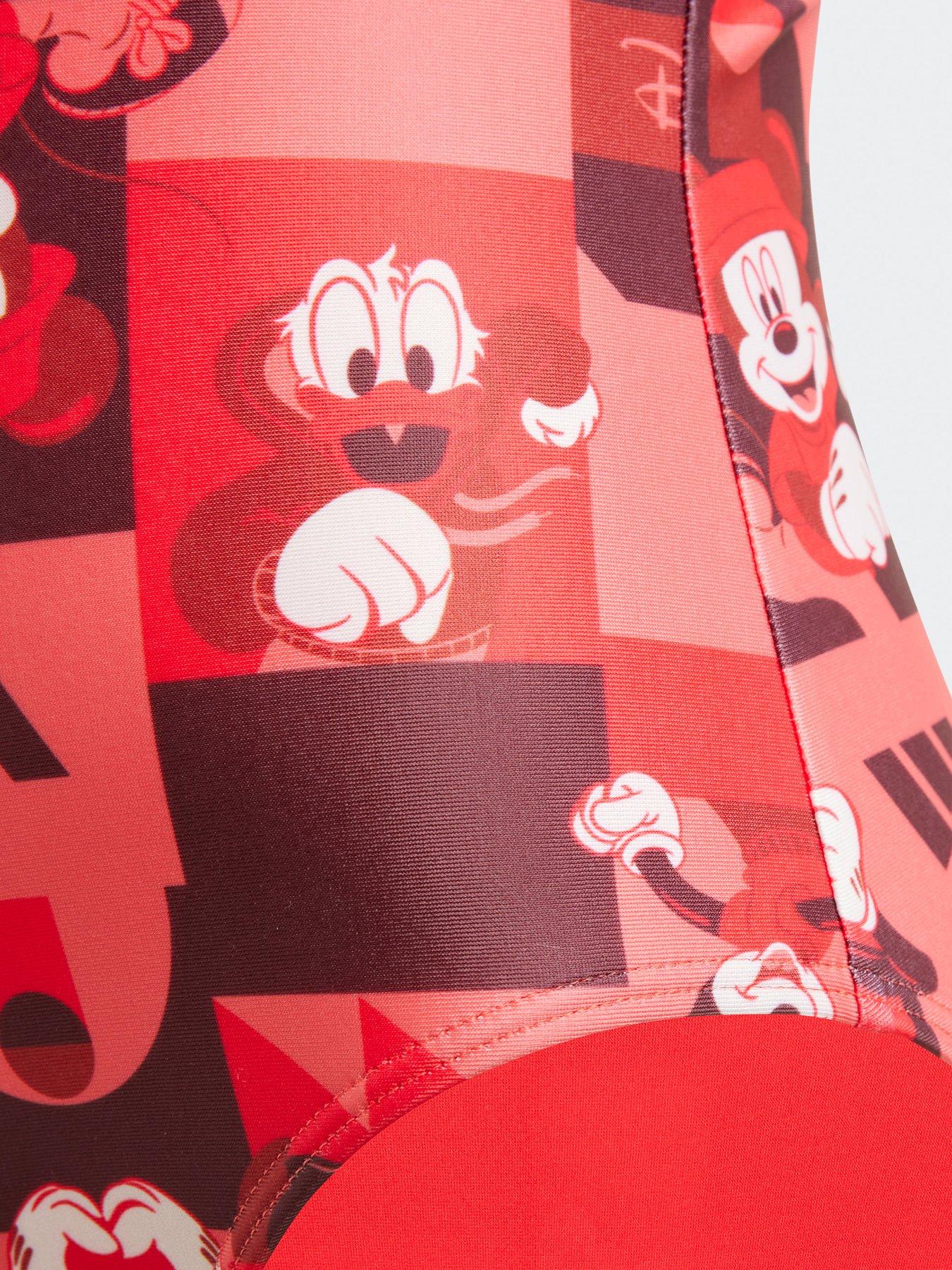 Image 4 of 4 of adidas Kids Girls Disney Swimsuit - Pink