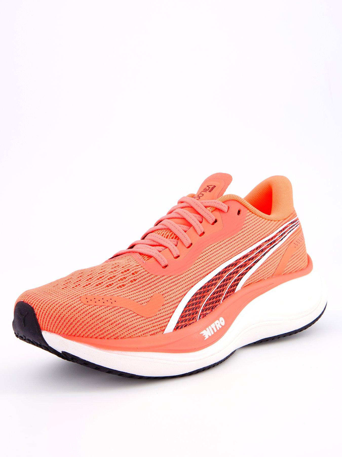 Image 2 of 7 of Puma Womens Running Velocity Nitro 3 Trainers - Glow - Glowing Red