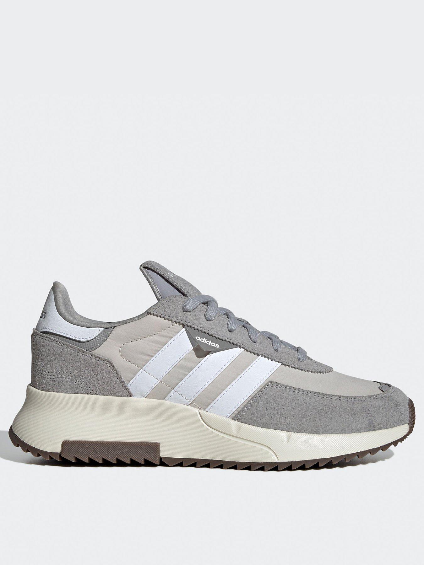 adidas Sportswear Mens Retropy F2 Trainers - Grey, Grey, Size 3, Men