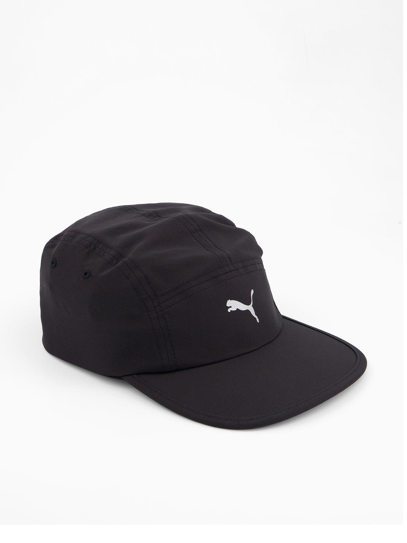 undefined Unisex Running Essential 5 Panel Cap - Puma Black