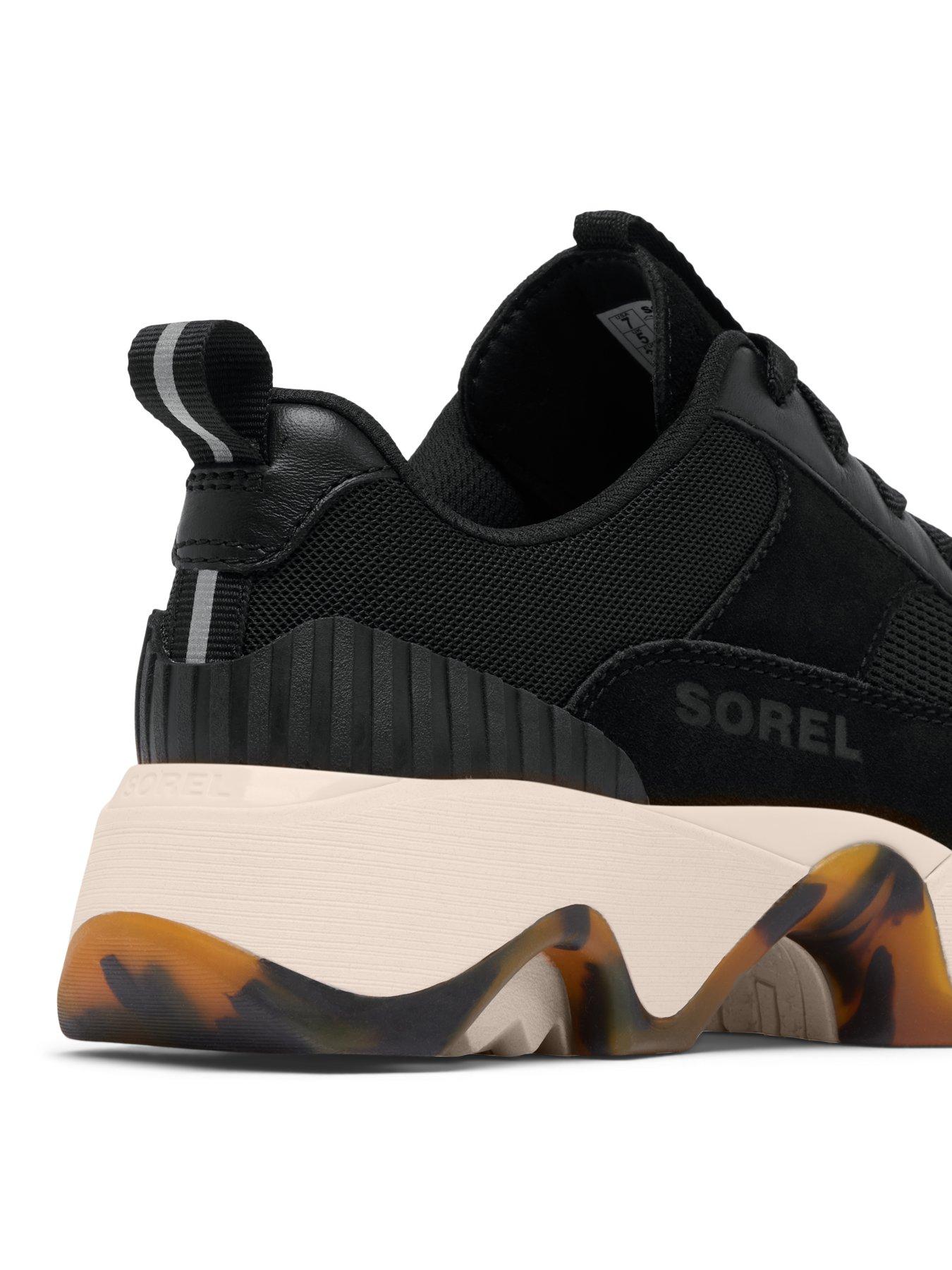 SOREL Womens Kinetic Impact Wonder Lace Sneaker Black Very