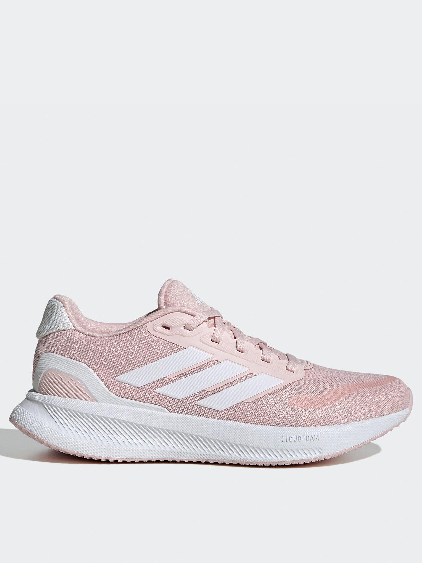 undefined Womens Running Runfalcon 5 Trainers - Sandy Pink/Cloud White