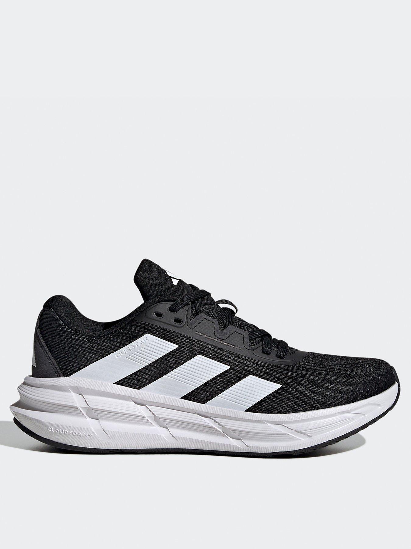 undefined Womens Running Questar 3 Trainers - Core Black/Cloud White/Carbon
