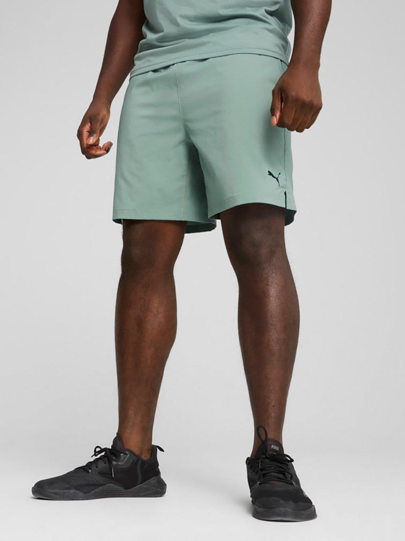 undefined Men's Training Essentials 7 Inch Woven Shorts - Green