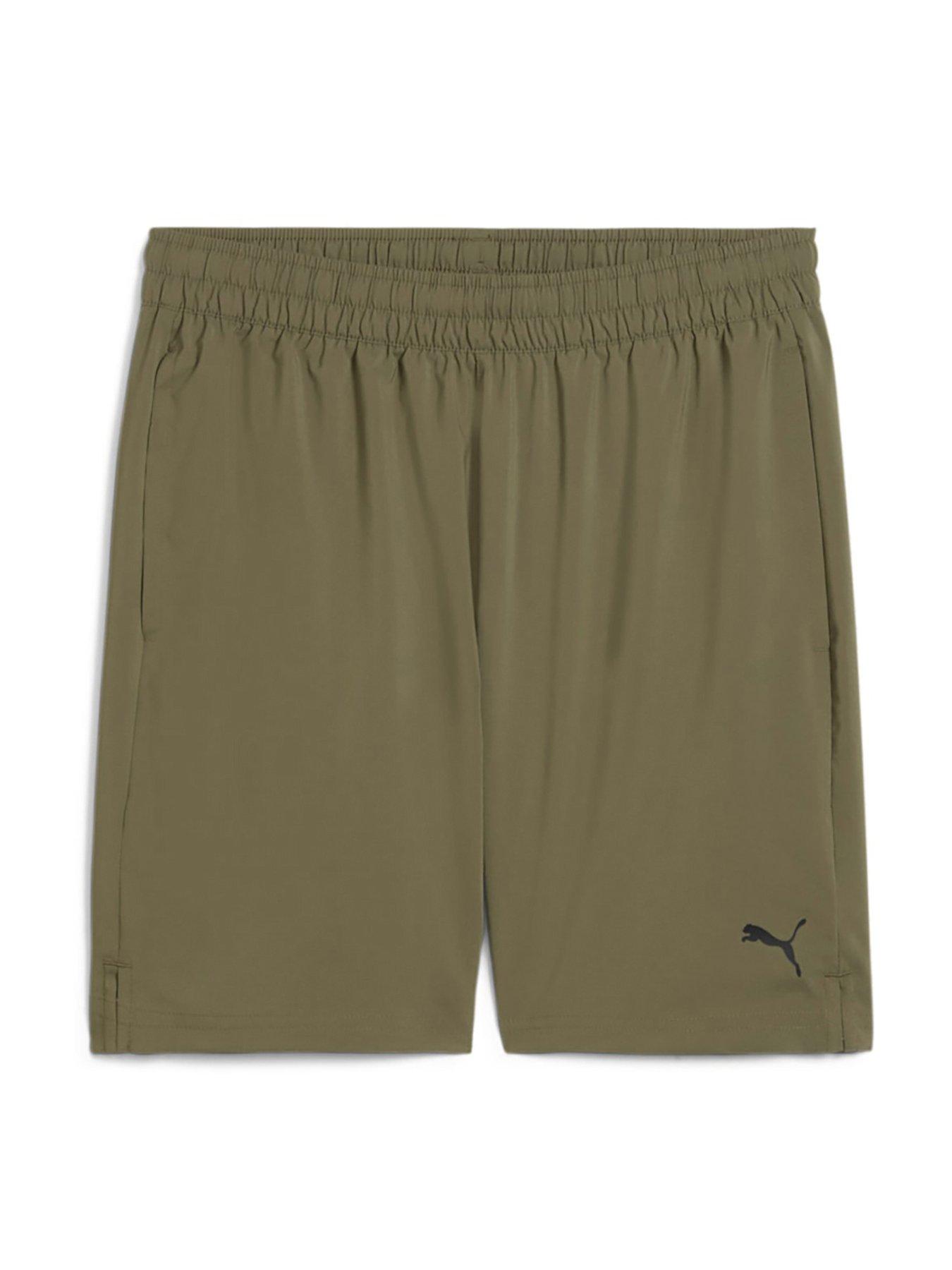 Puma Men'S Training Essentials 7 Inch Woven Shorts - Loden Green