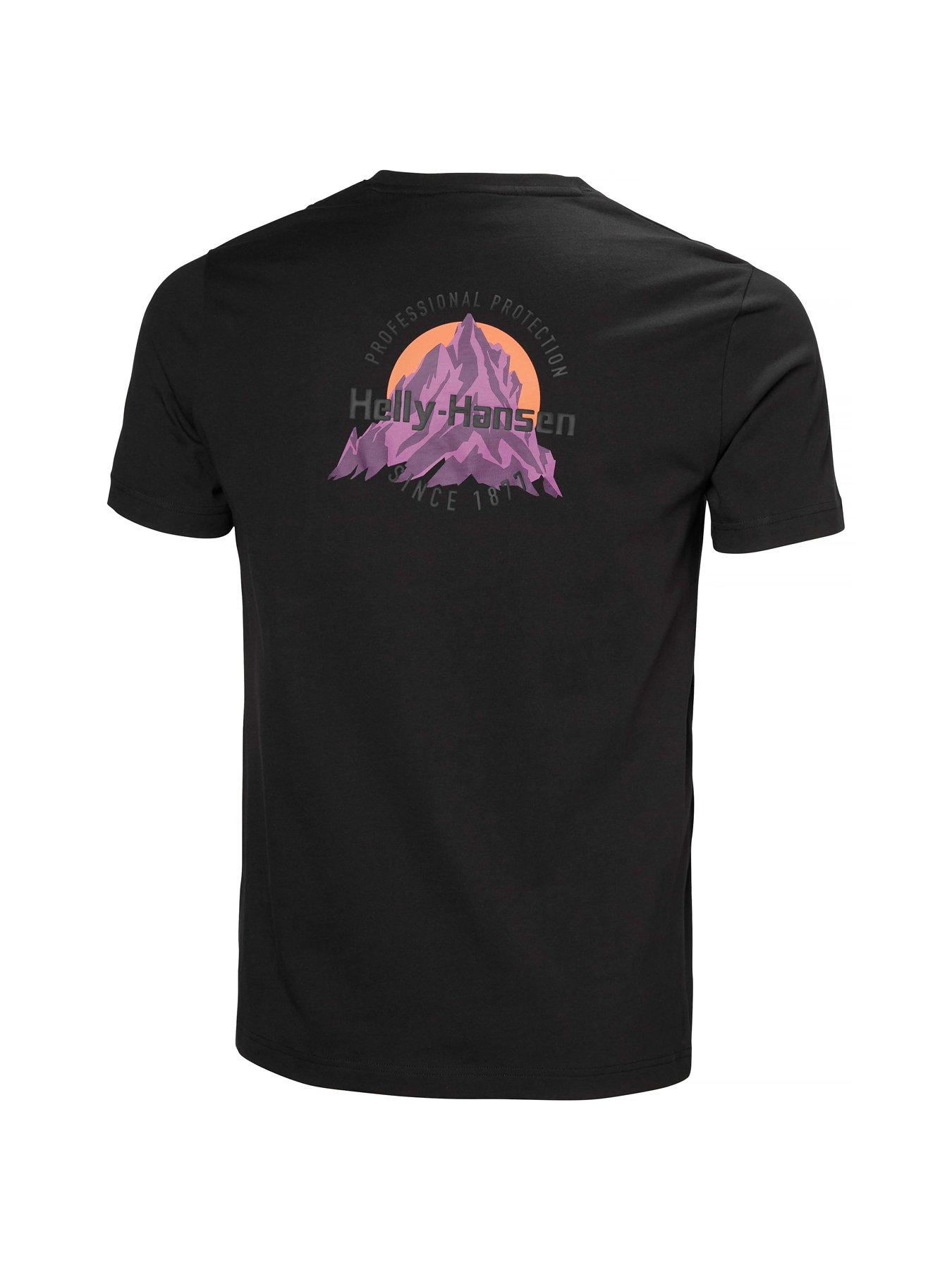 Helly Hansen Mens Core Graphic T-Shirt 20 - Black