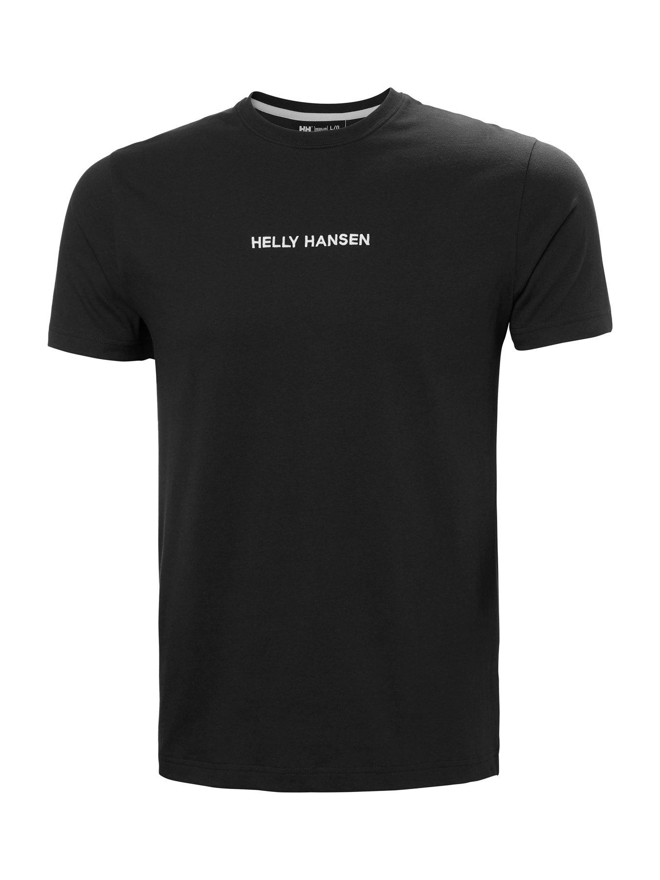 Helly Hansen Mens Core T-Shirt 20 - Black
