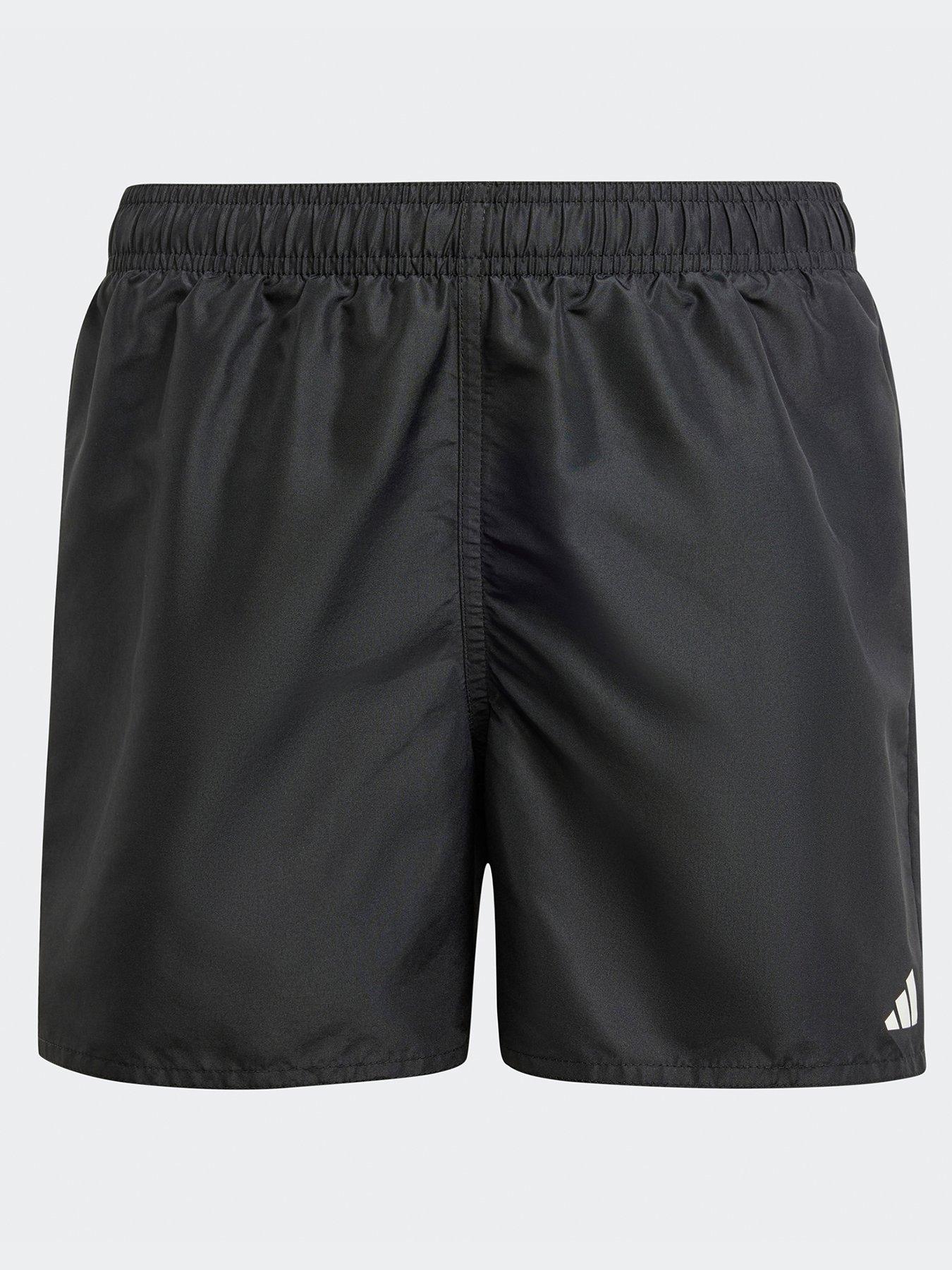 adidas: Kids Boys Solid Swim Shorts - Black