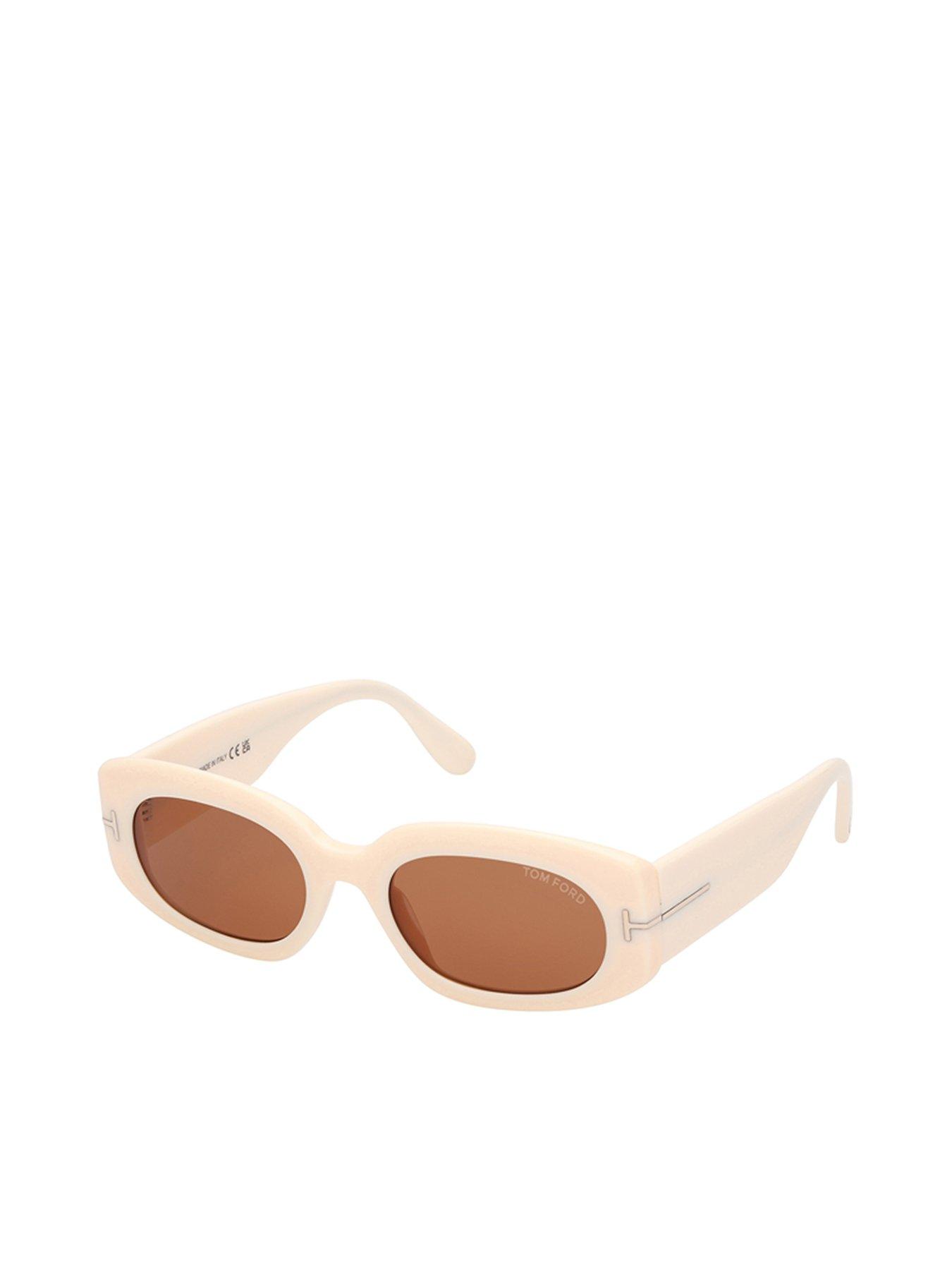 undefined Cielle Oval Sunglasses - Ivory