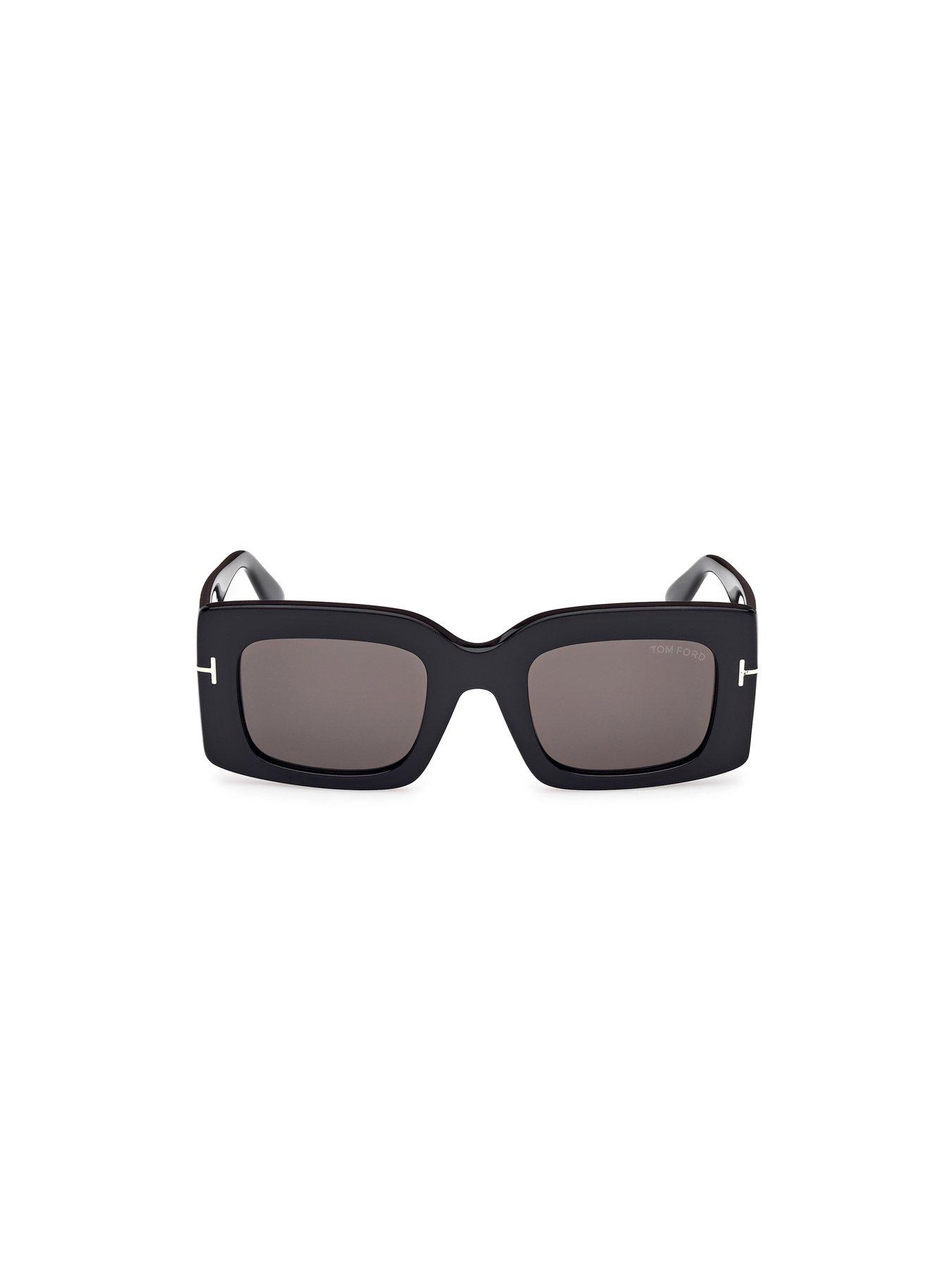 Image 4 of 4 of Tom Ford Brigitta Rectangular Sunglasses - Black