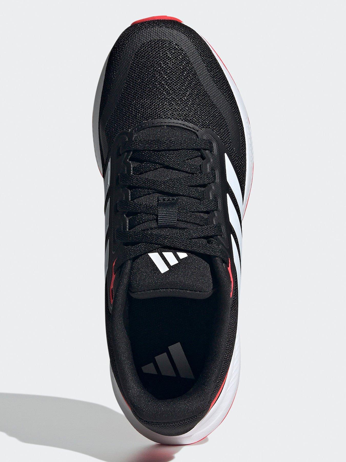 Image 4 of 6 of adidas Boys Junior Runfalcon 5 Trainers - Navy - Black/White/Red