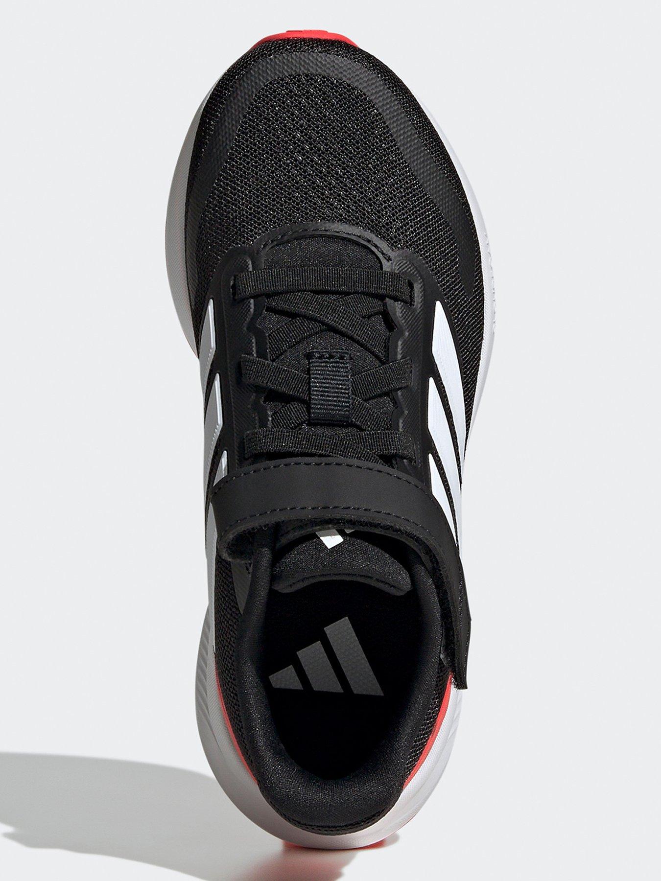 adidas Boys Kids Runfalcon 5 Trainers - Black/White/Red | Very