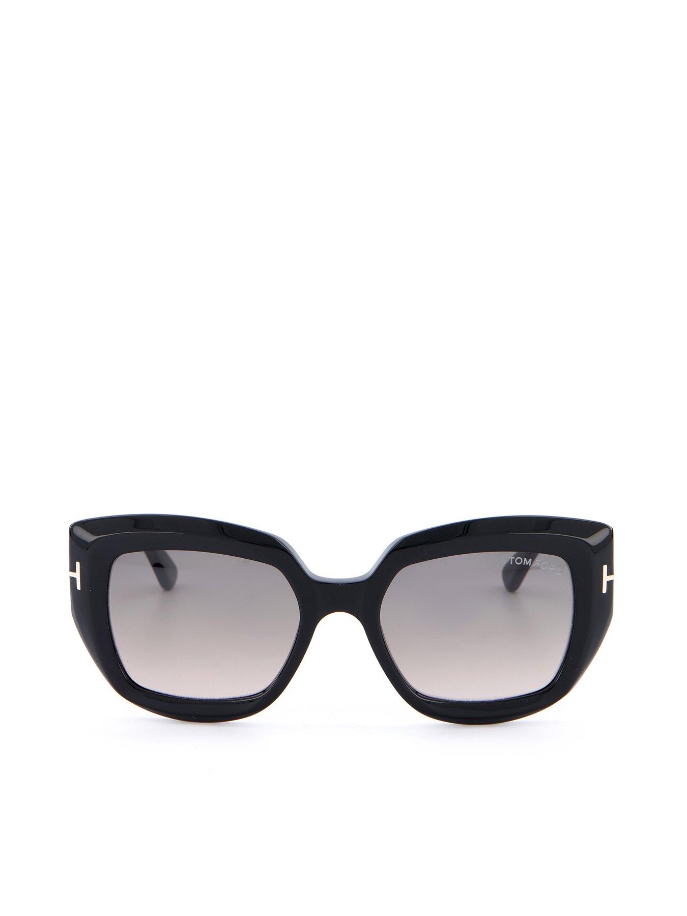 undefined Saltzman Butterfly Sunglasses - Shiny Black